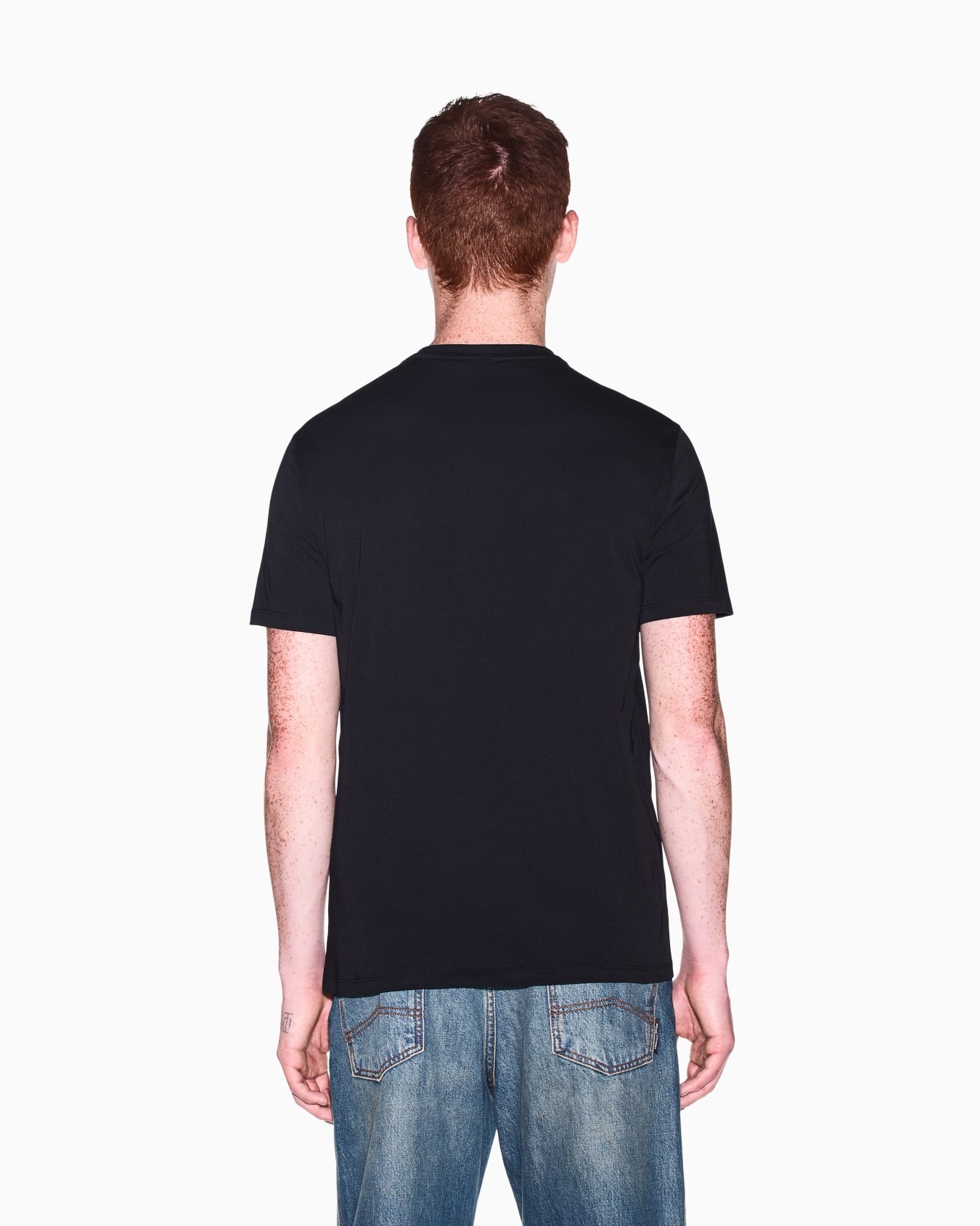 slim fit t-shirt in cotton jersey Slide 5