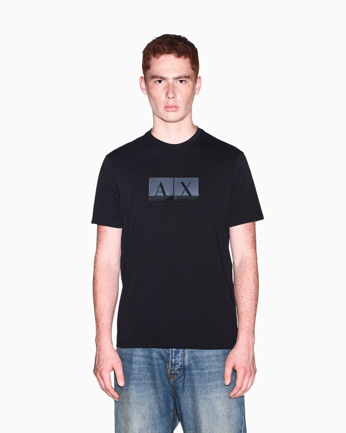 slim fit t-shirt in cotton jersey Slide 3