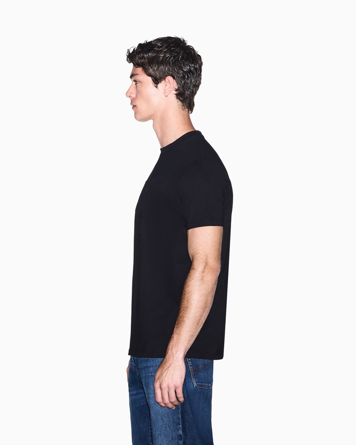 regular t-shirt in cotton jersey Slide 7