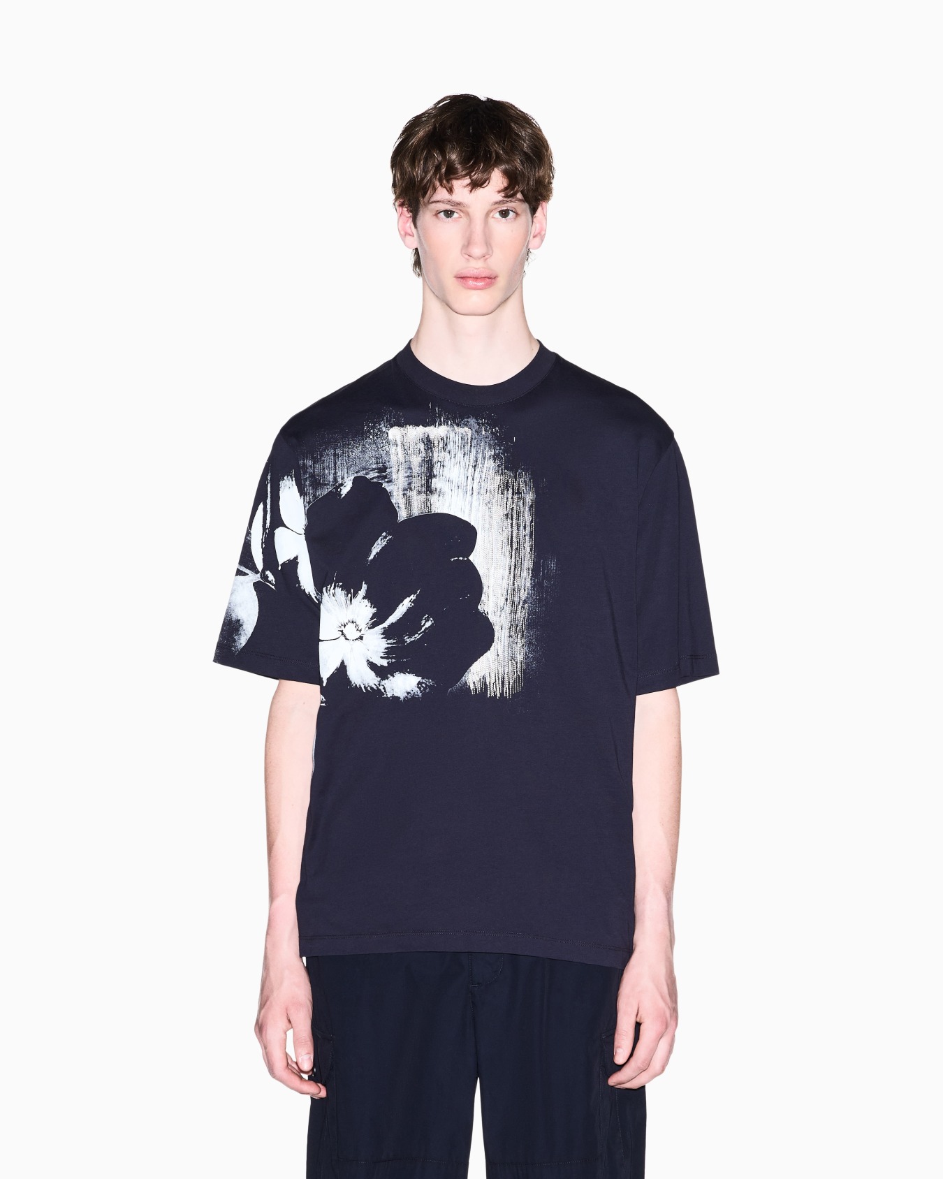 oversized fit T-shirt in cotton jersey  Slide 3