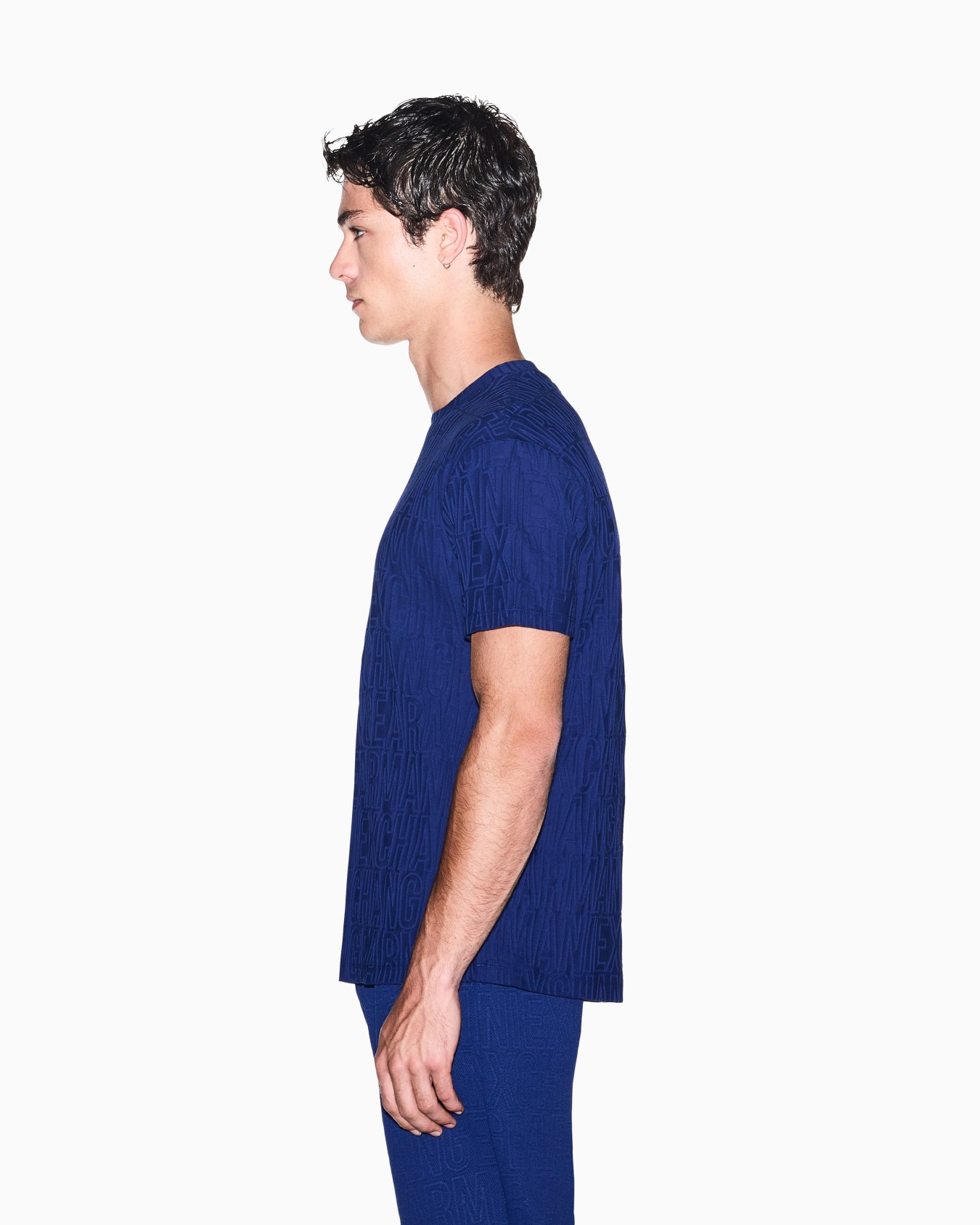 regular t-shirt in mercerized cotton jersey Slide 7