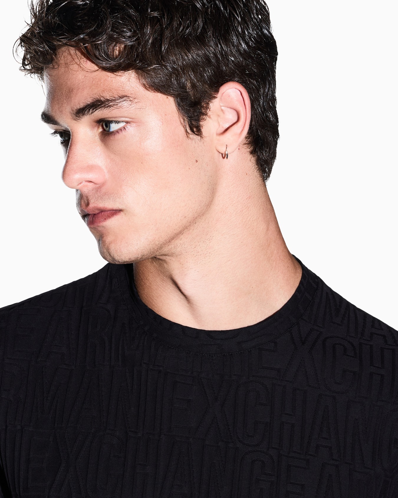 regular t-shirt in mercerized cotton jersey Slide 6