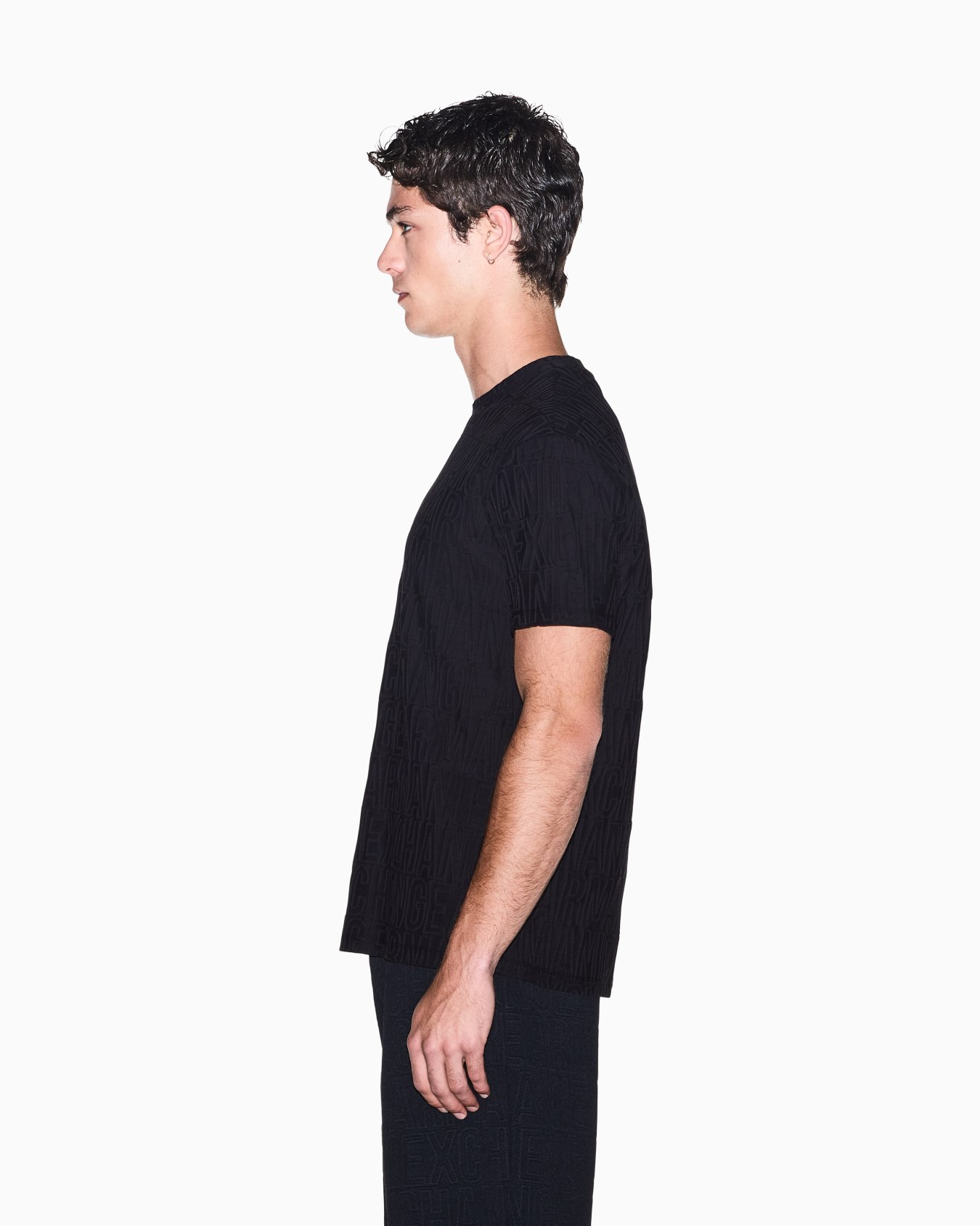 regular t-shirt in mercerized cotton jersey Slide 7