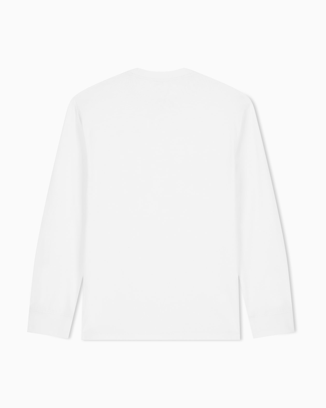 エンブレムロゴ レギュラーフィット 長袖クルーネックTシャツ スライドする 2