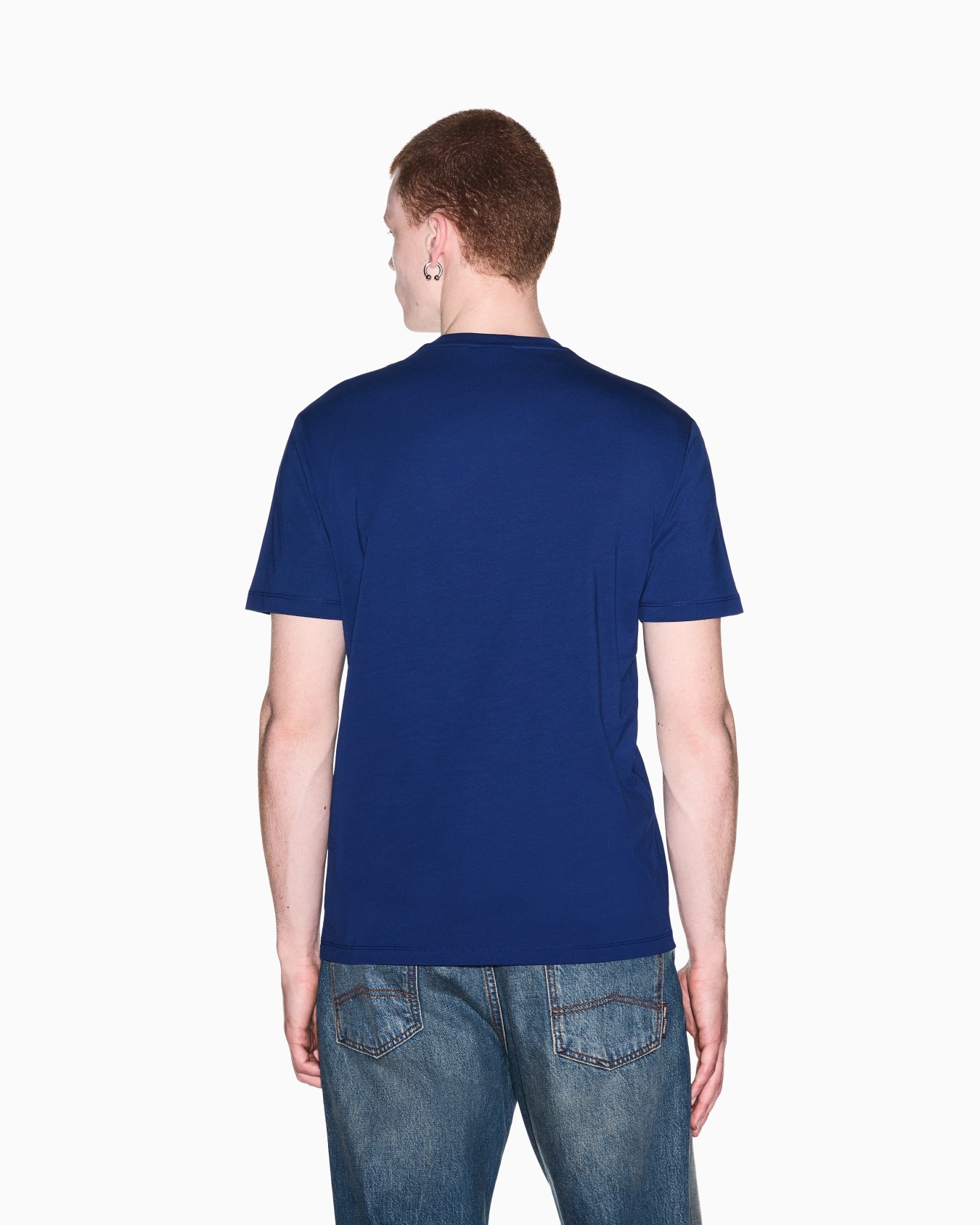 T-shirt slim-fit in cotton jersey Slide 5