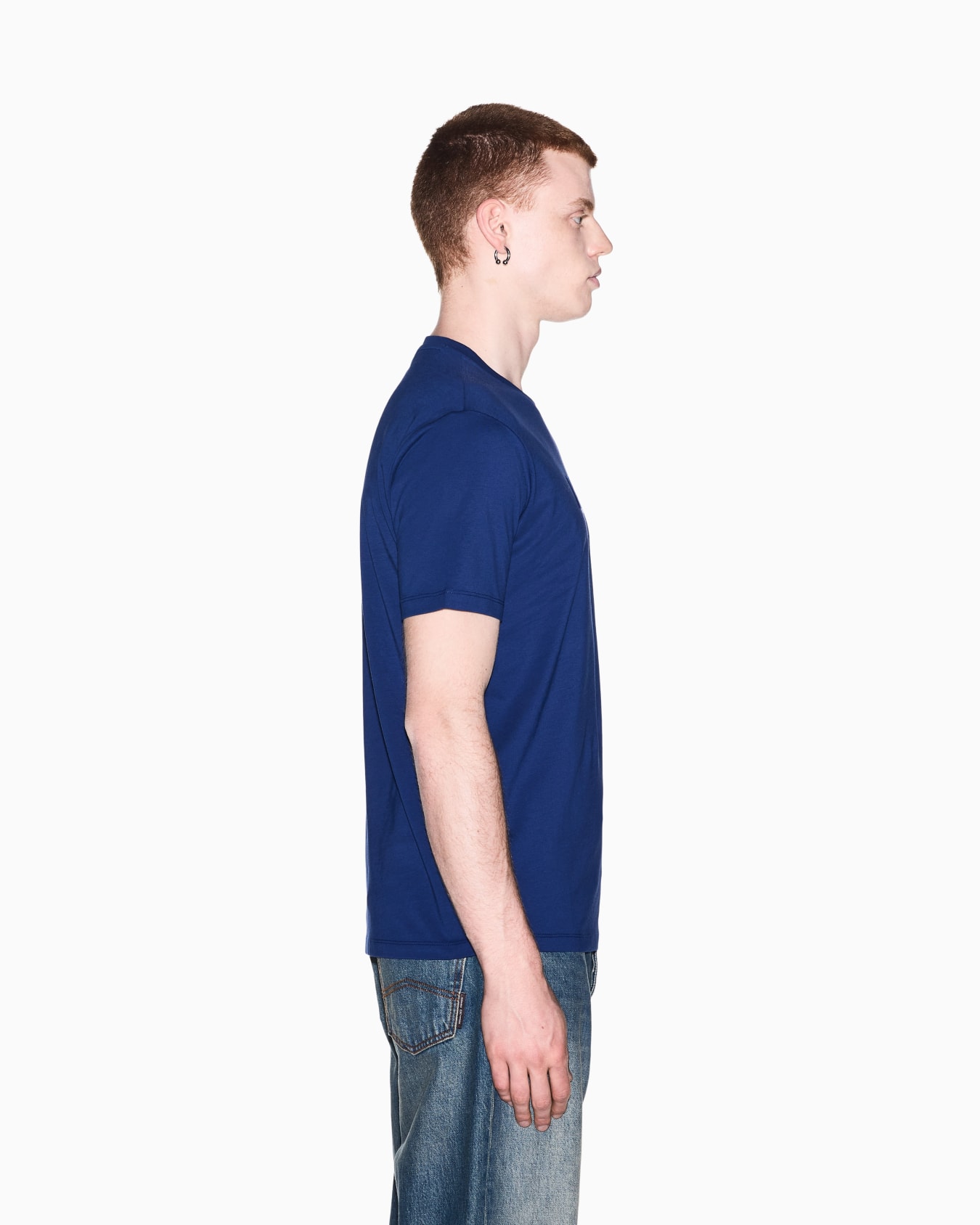 T-shirt slim-fit in cotton jersey Slide 7