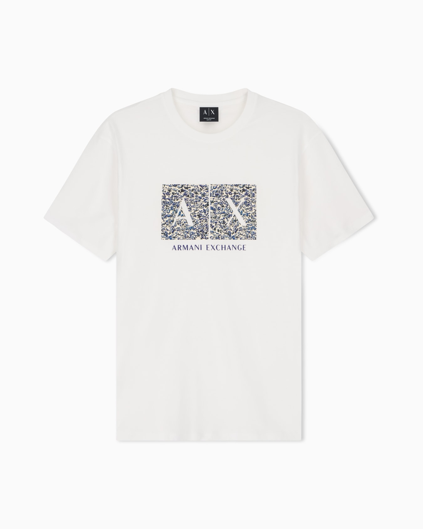 slim fit t-shirt in cotton jersey Slide 0