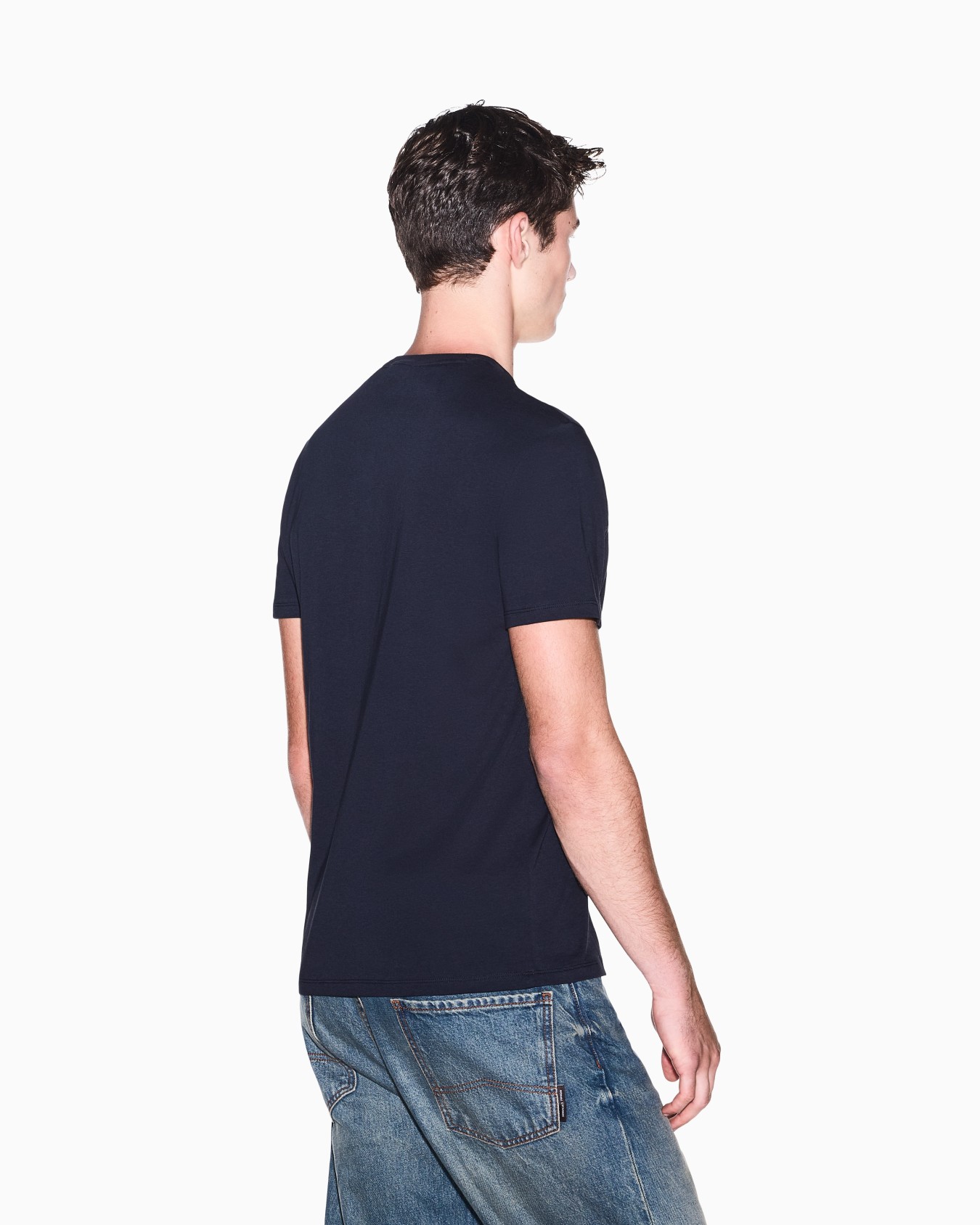 ボックスロゴ スリムフィット 半袖クルーネックTシャツ スライドする 5