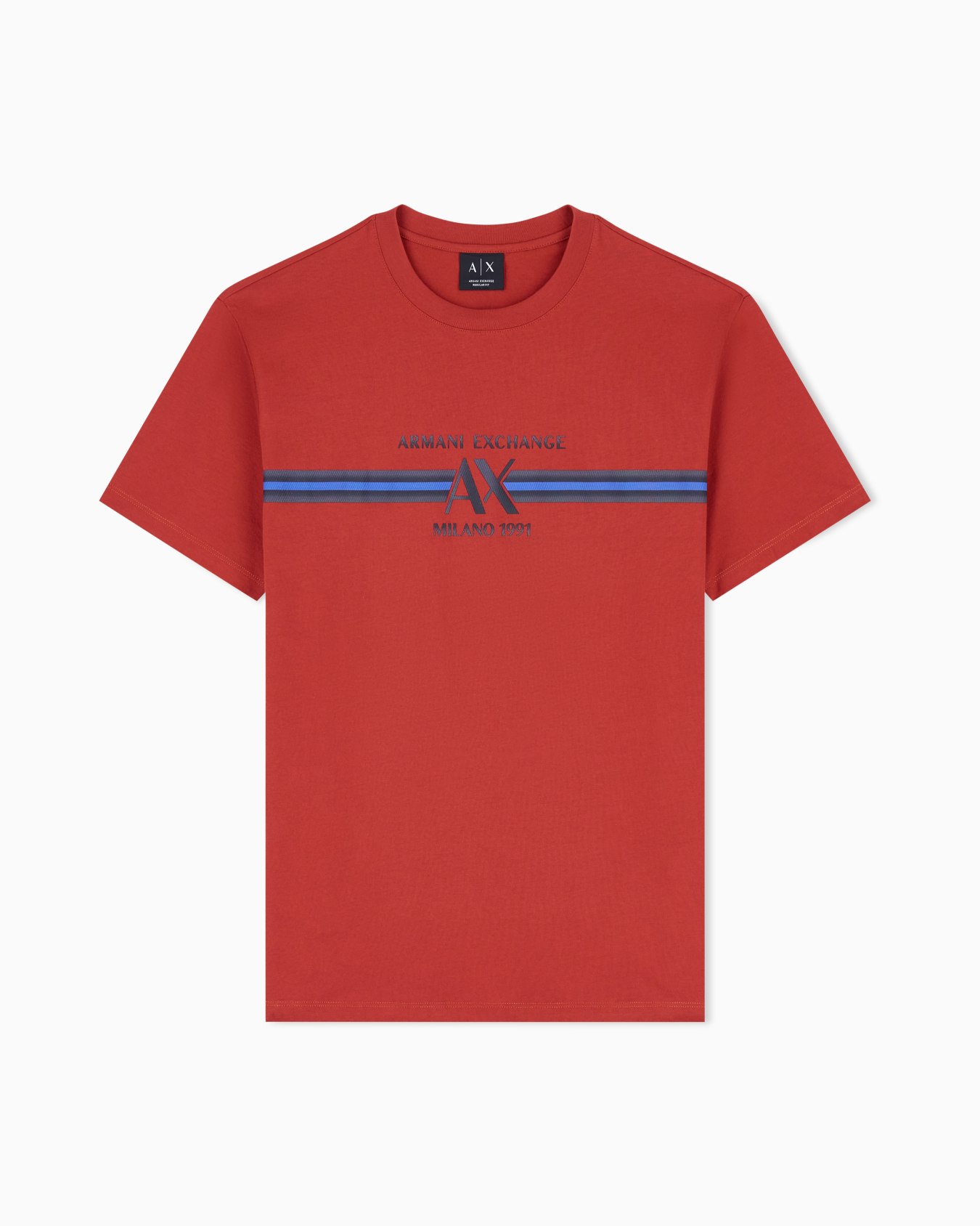 regular t-shirt in cotton jersey Slide 0