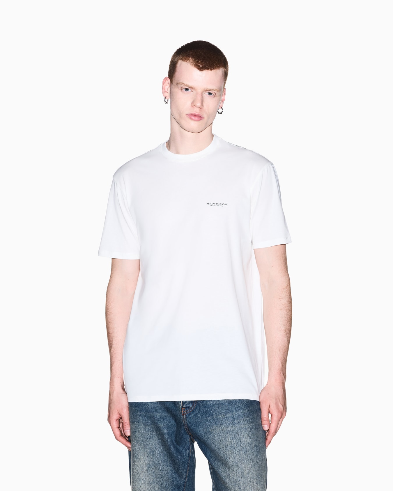 regular t-shirt in cotton jersey Slide 3