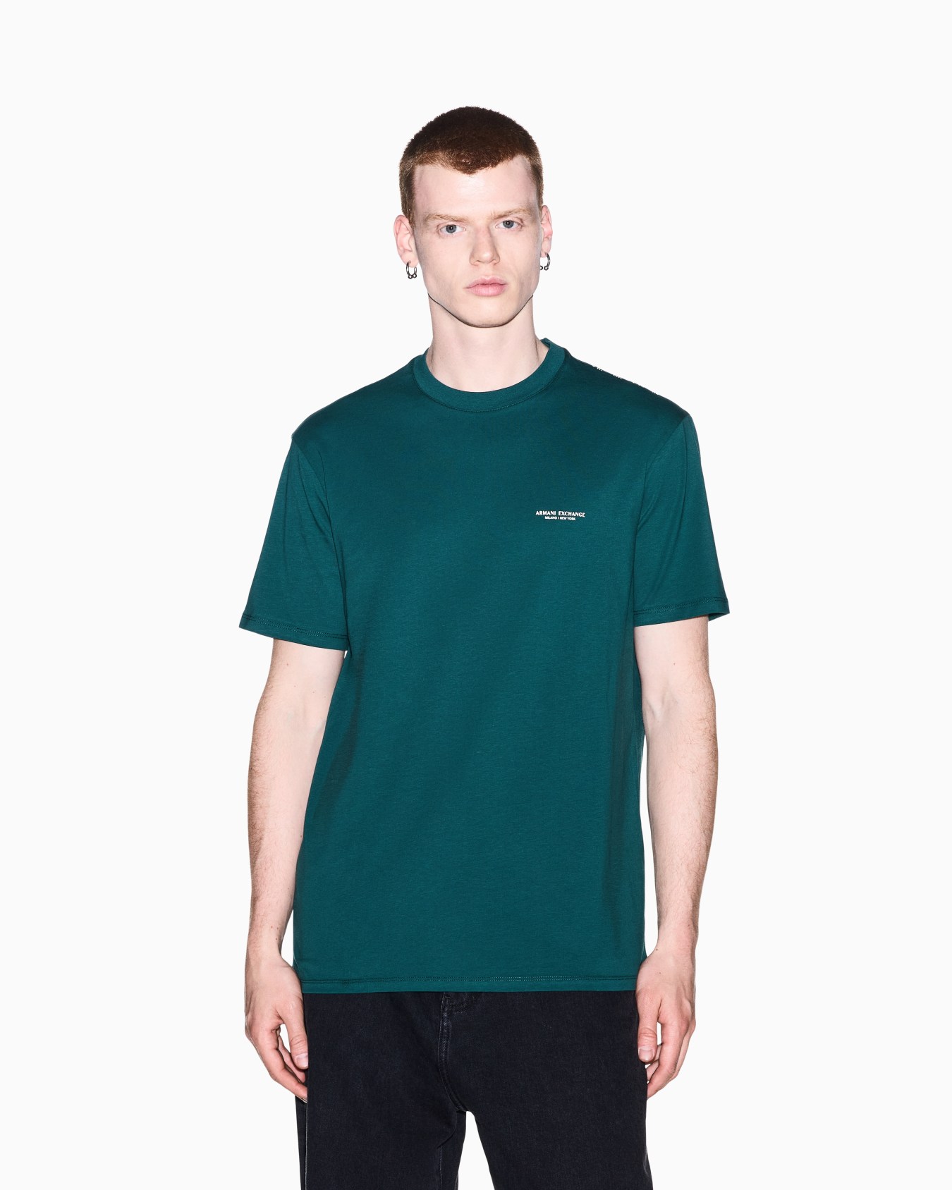regular t-shirt in cotton jersey Slide 3