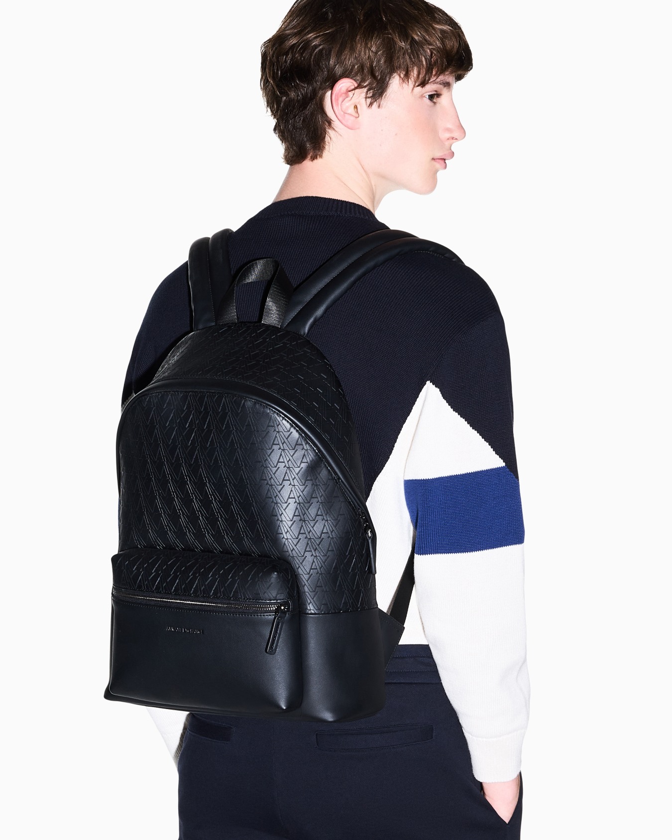 Backpack in coated fabric Slide 5