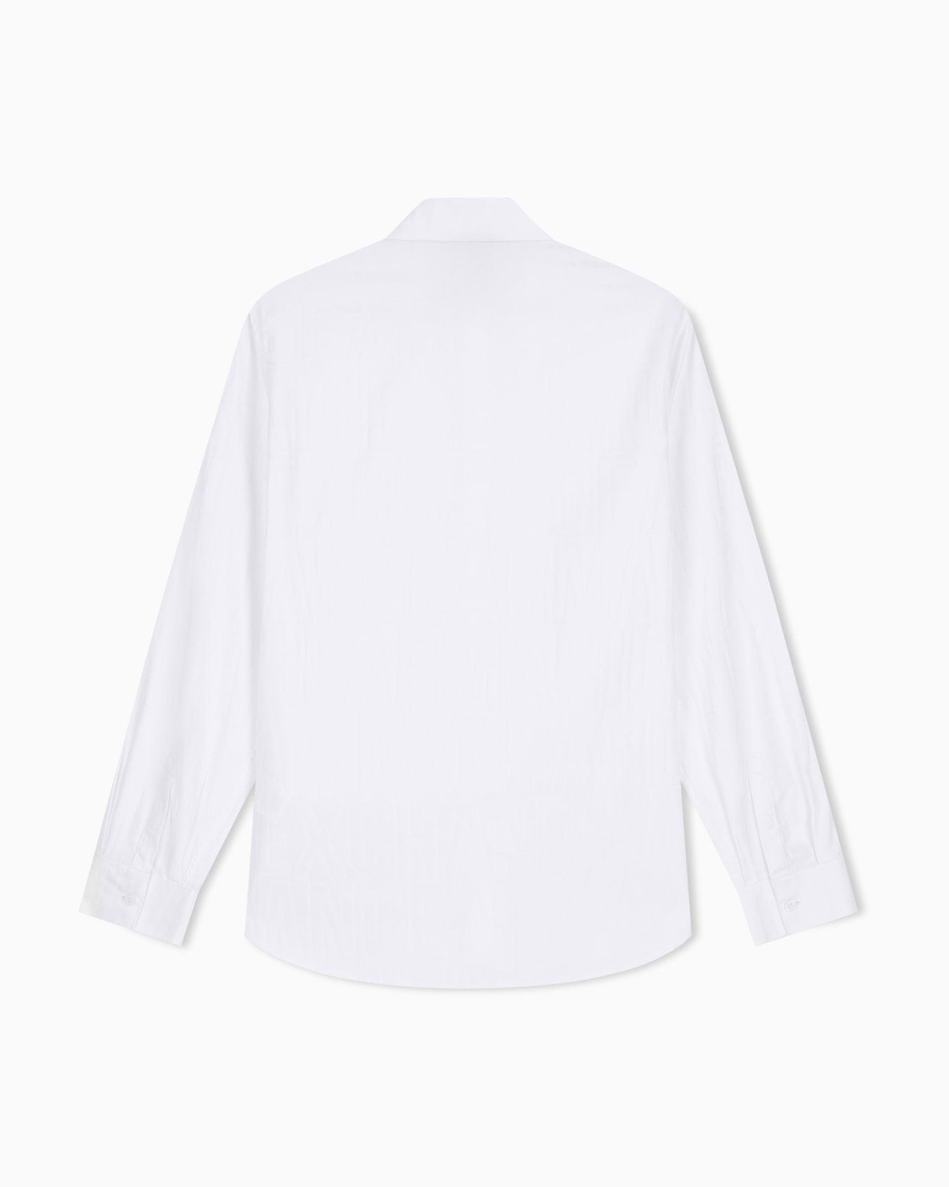 regular fit shirt in cotton jacquard Slide 2
