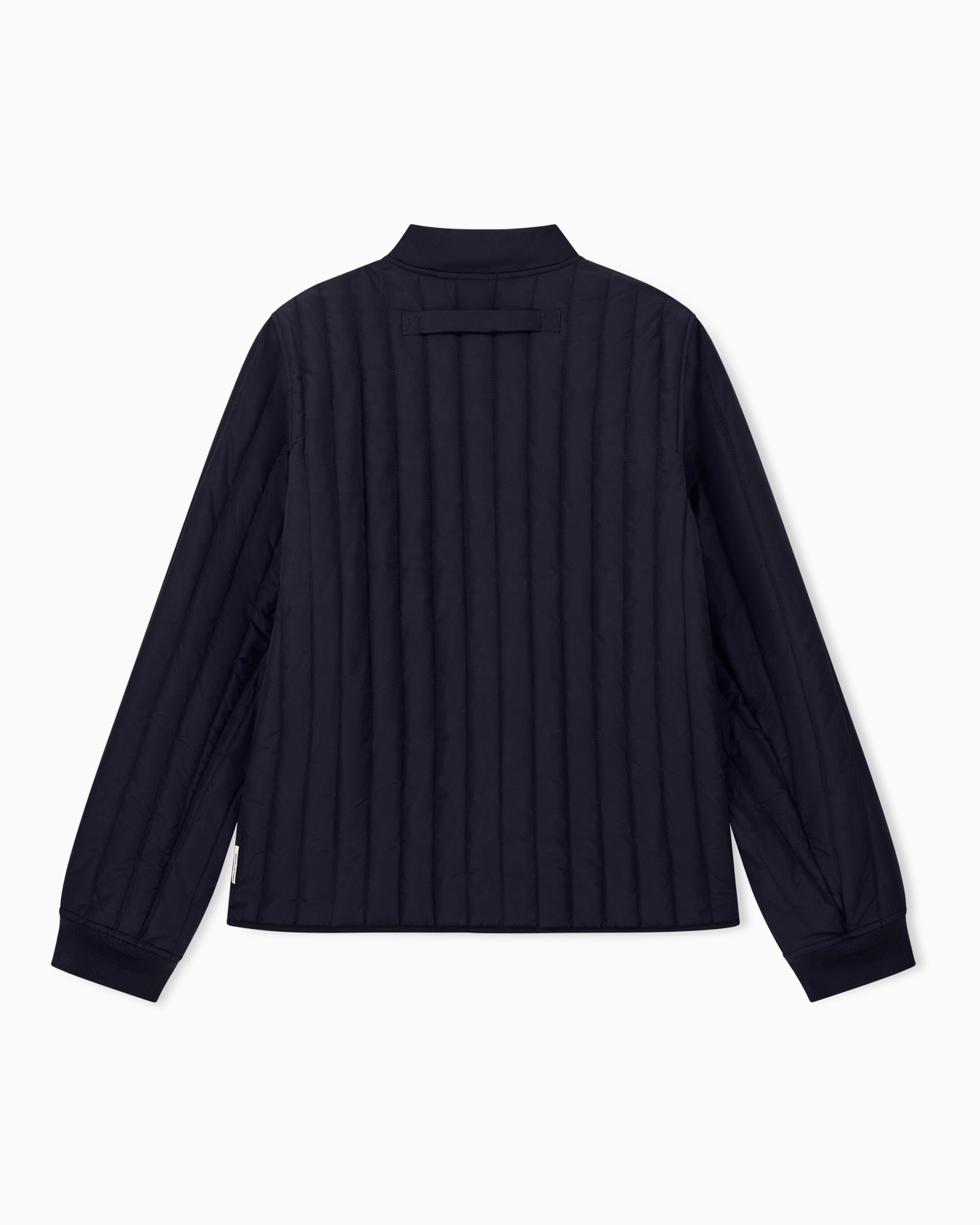 Regular fit blouson jacket with padding and rib details Slide 1
