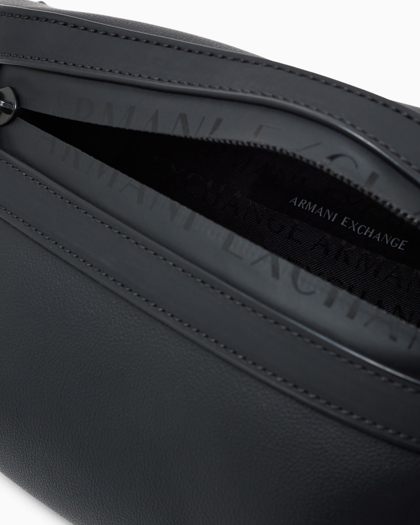 waist bag in coated fabric Slide 3