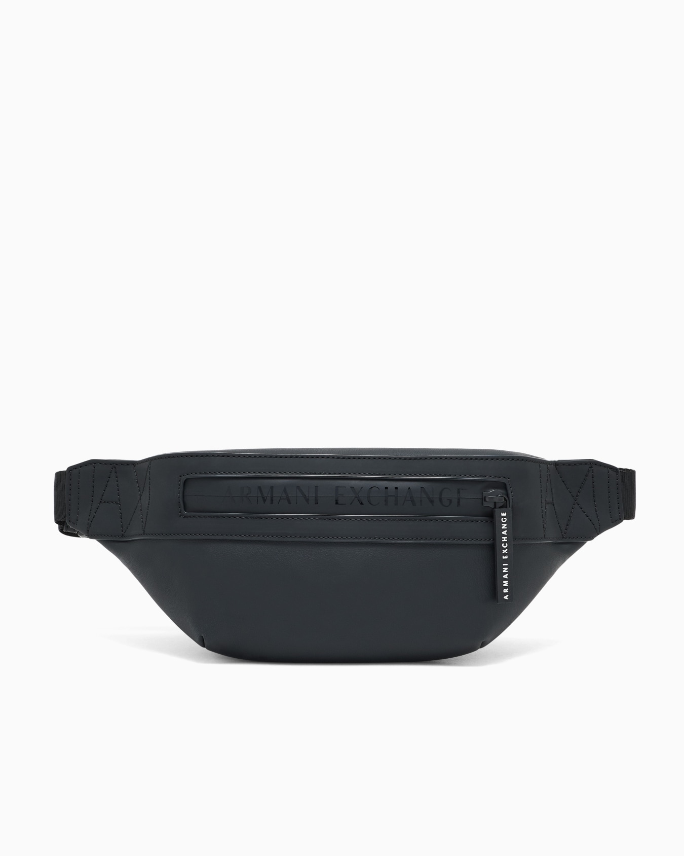 waist bag in coated fabric Slide 0