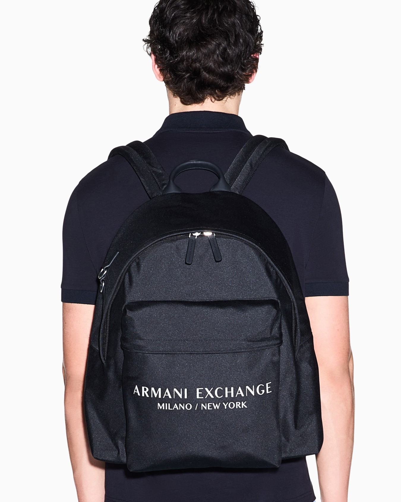 Backpack in coated fabric Slide 5
