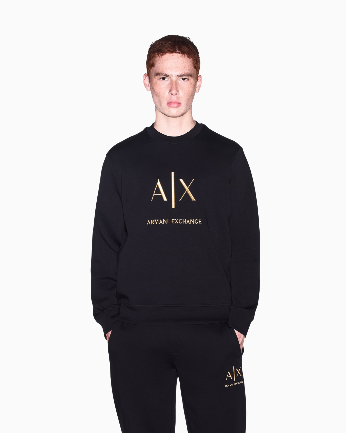 regular fit sweatshirt stretch cotton jersey Slide 3