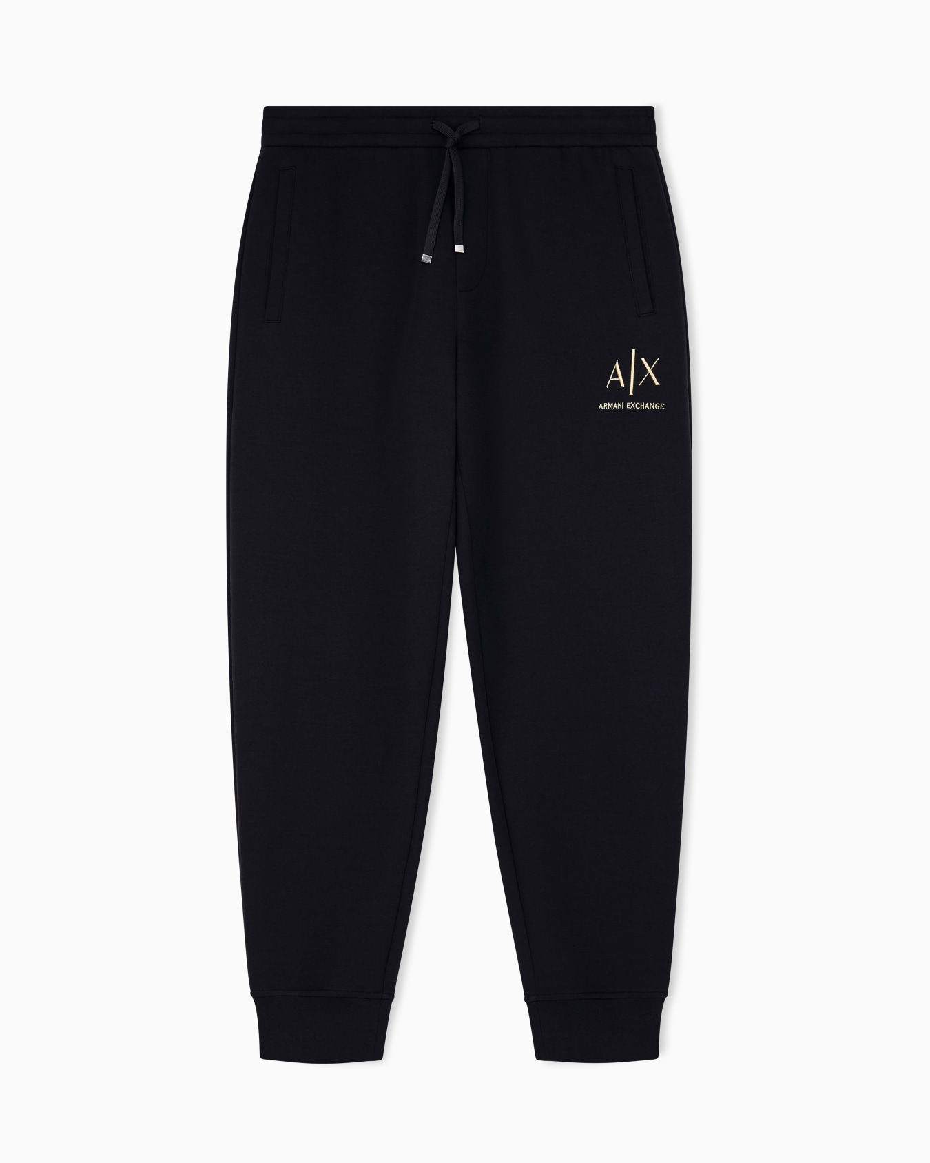 Pantalon de jogging en coton stretch à taille élastique Diapositive 0