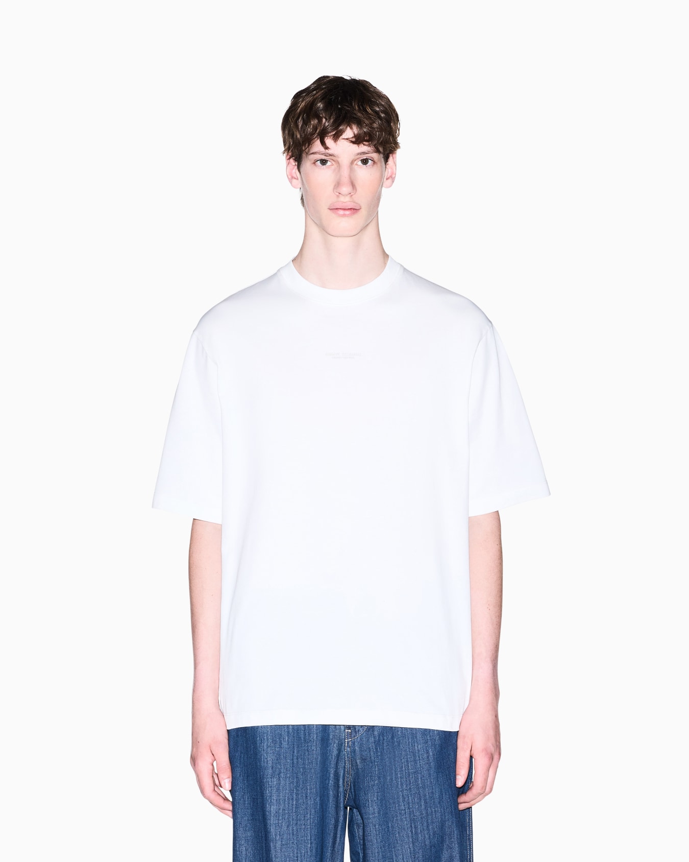 oversized t-shirt in heavy cotton jersey Slide 3