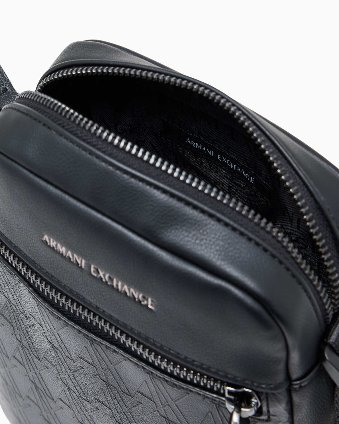 Messenger Bag mit Prägemuster und verstellbarem Gurt Folie 3