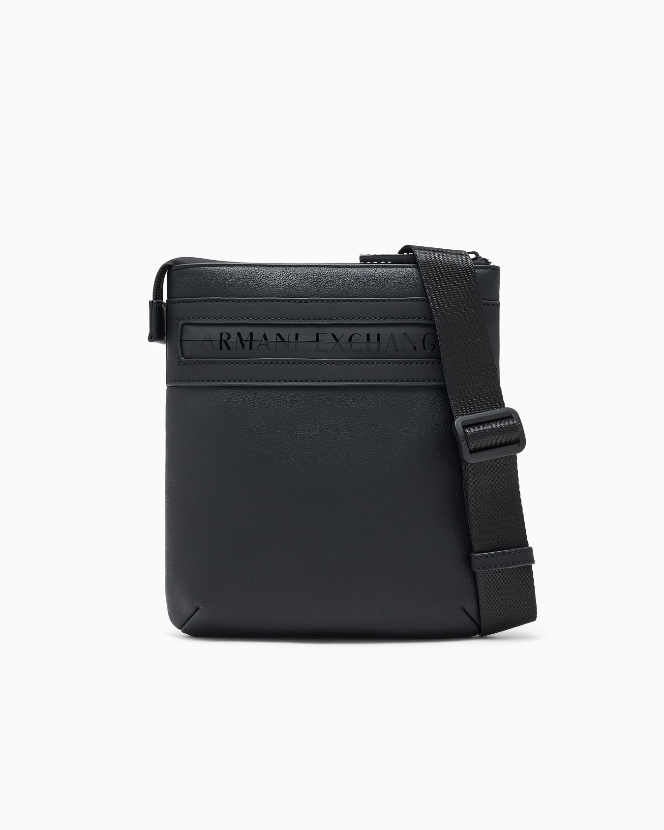 Flat crossbody messenger bag Slide 0