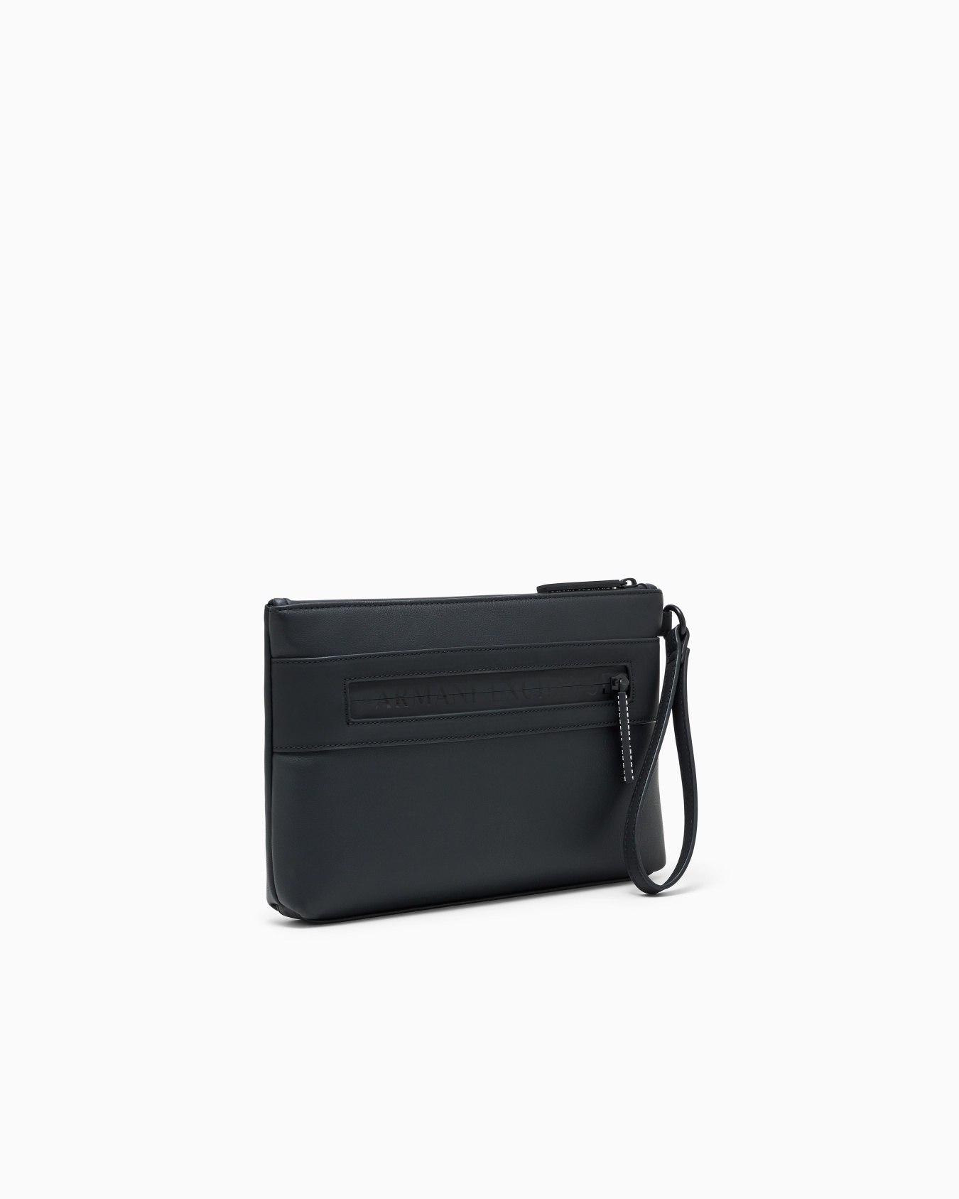 Wristlet case in coated fabric Slide 1