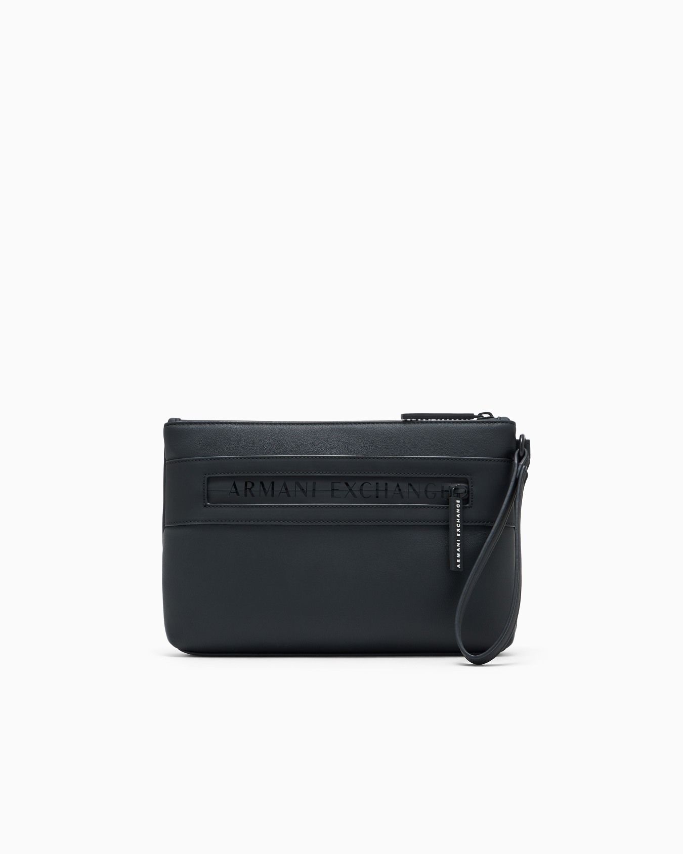 Wristlet case in coated fabric Slide 0
