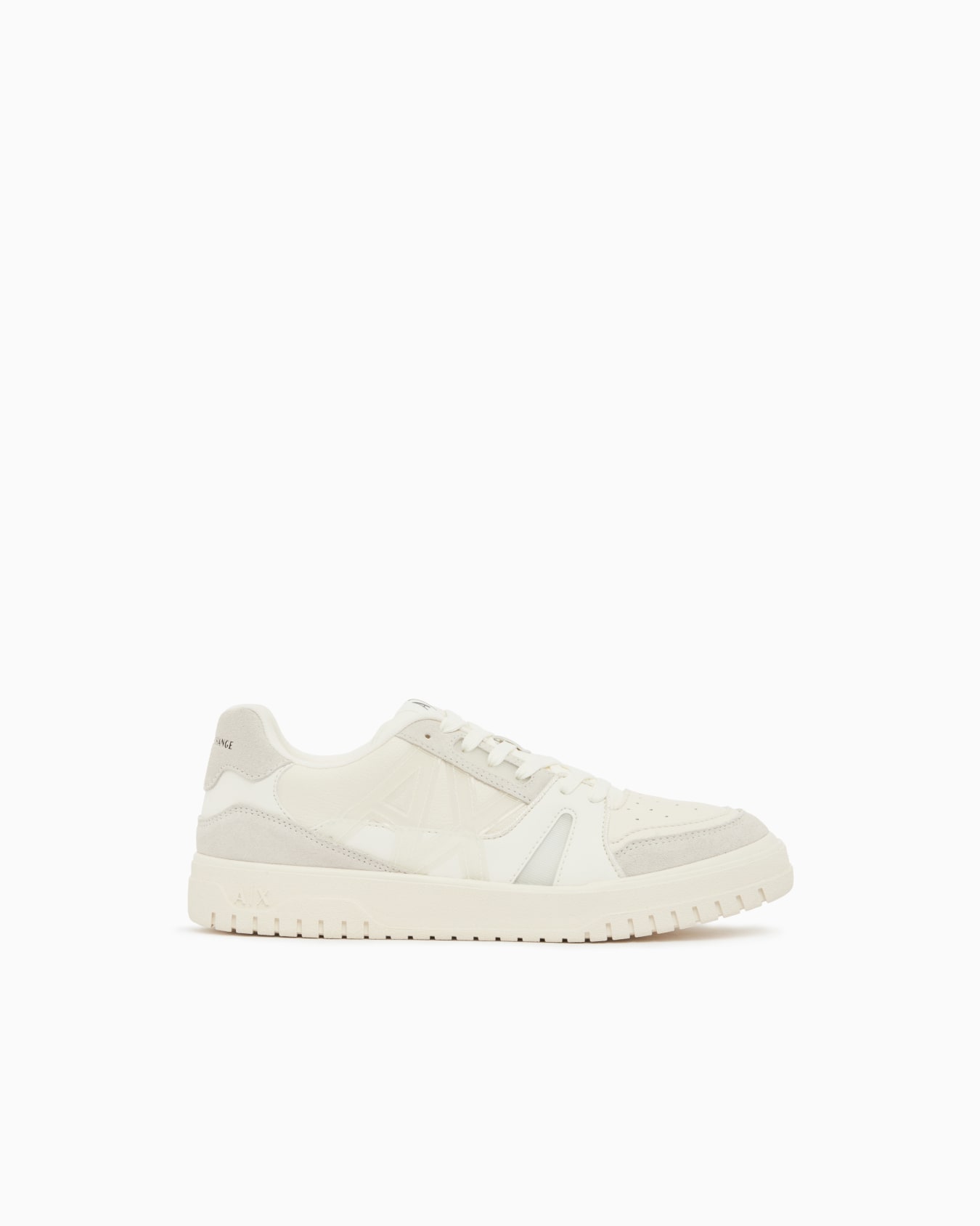 Sneakers in split leather and suede  Slide 0