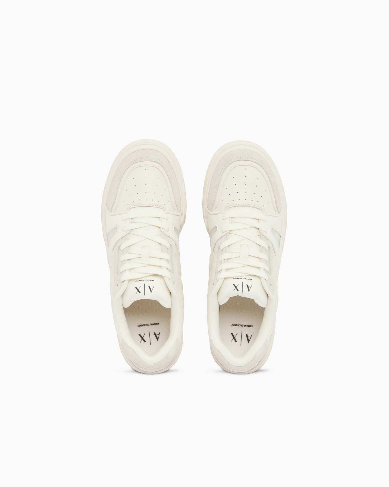 Sneakers in split leather and suede  Slide 2