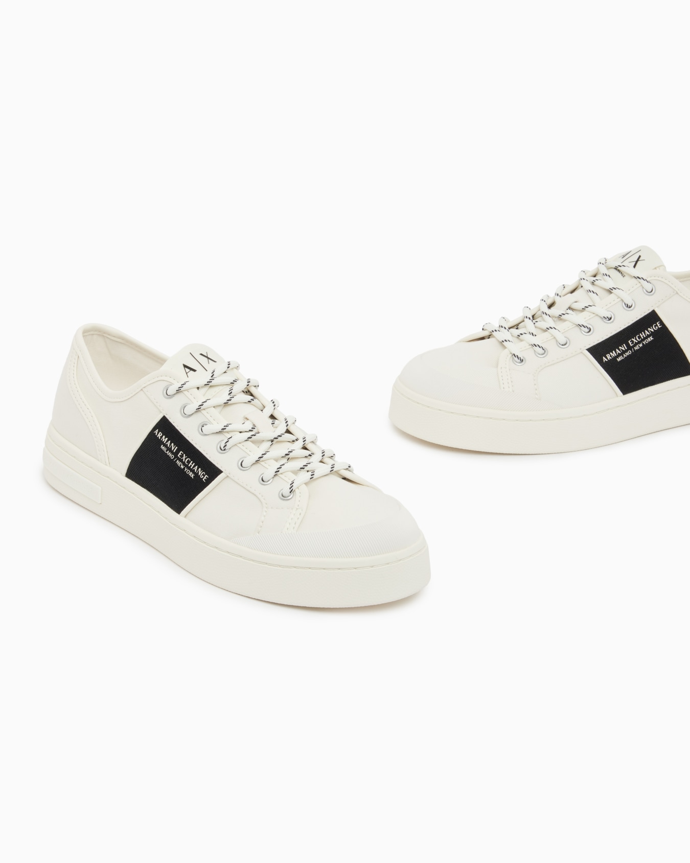 Sneakers in cotton twill with webbing Slide 4