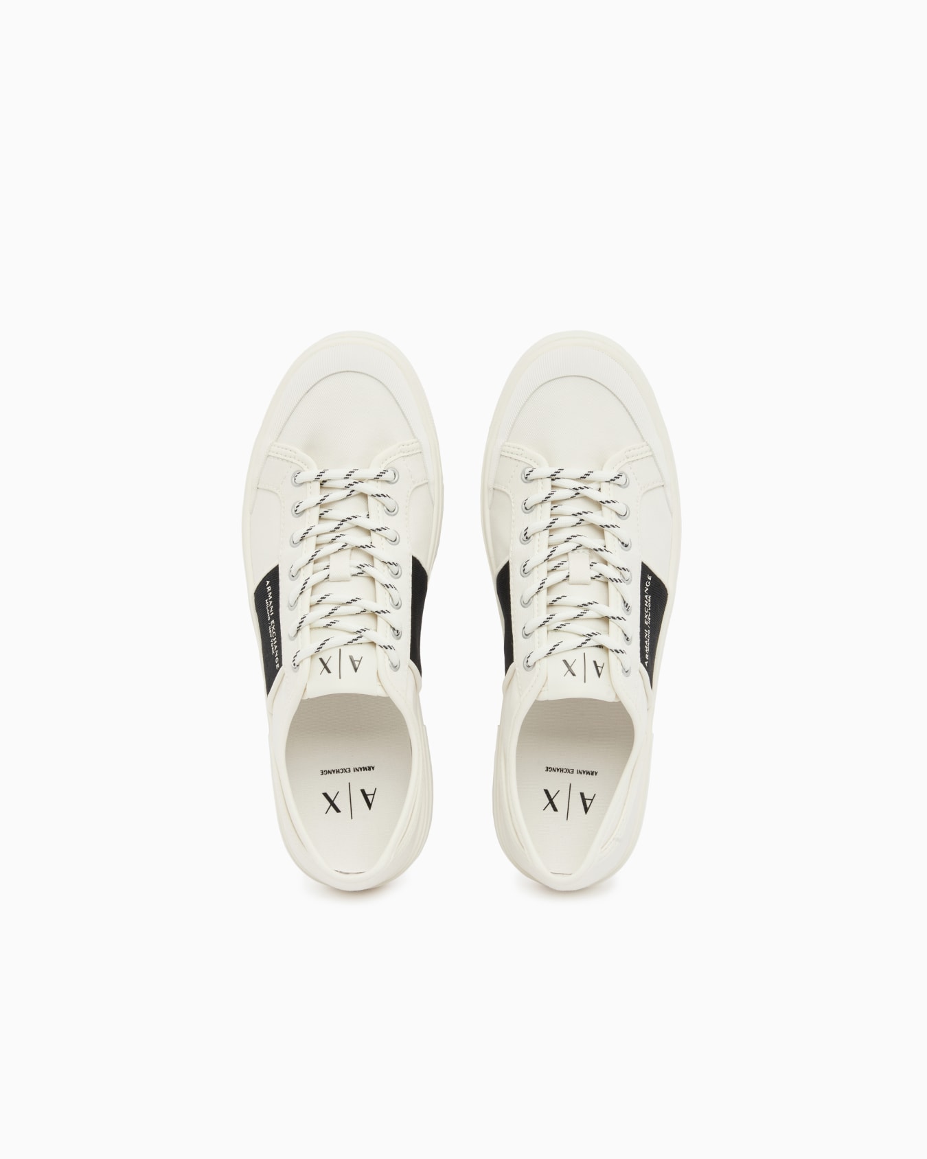 Sneakers in cotton twill with webbing Slide 2