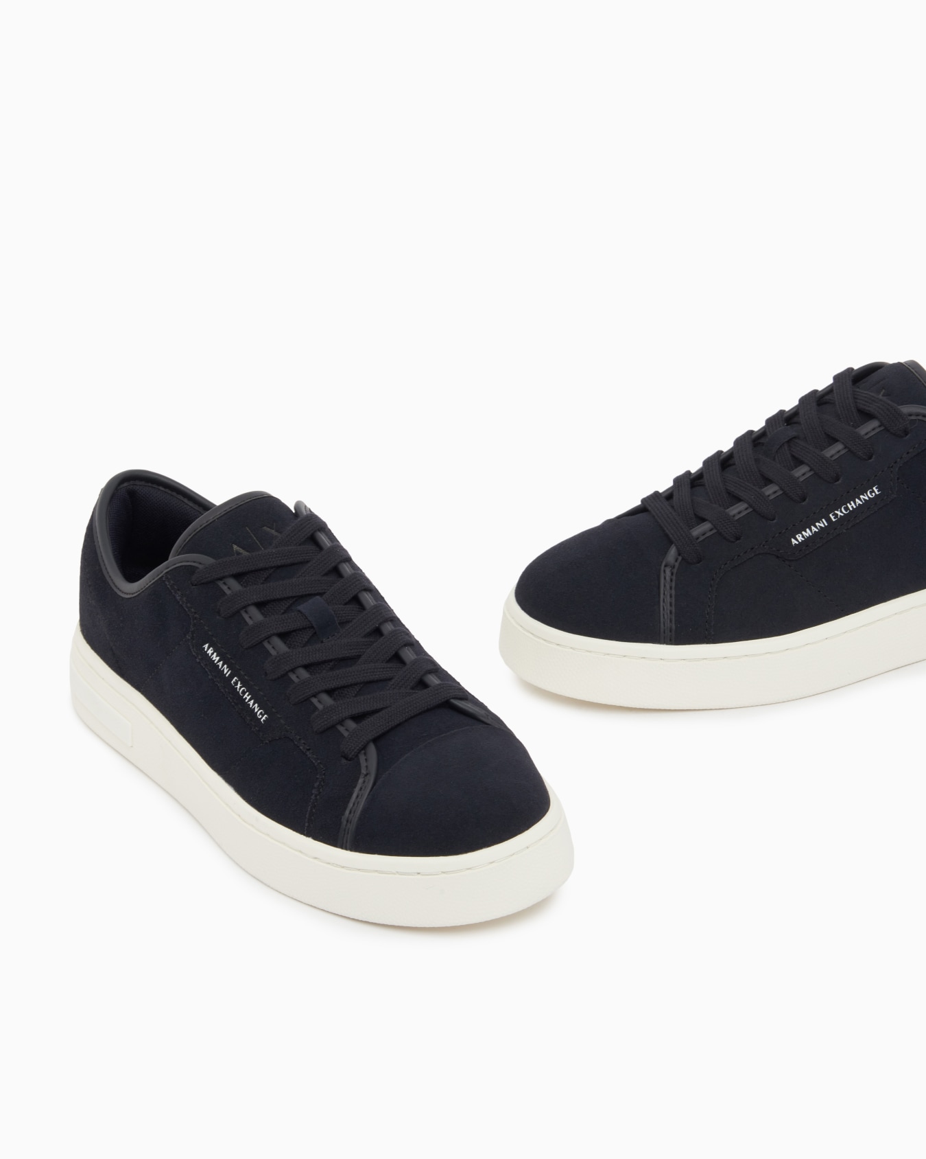 Sneakers in suede and split leather with a rubber sole Slide 4