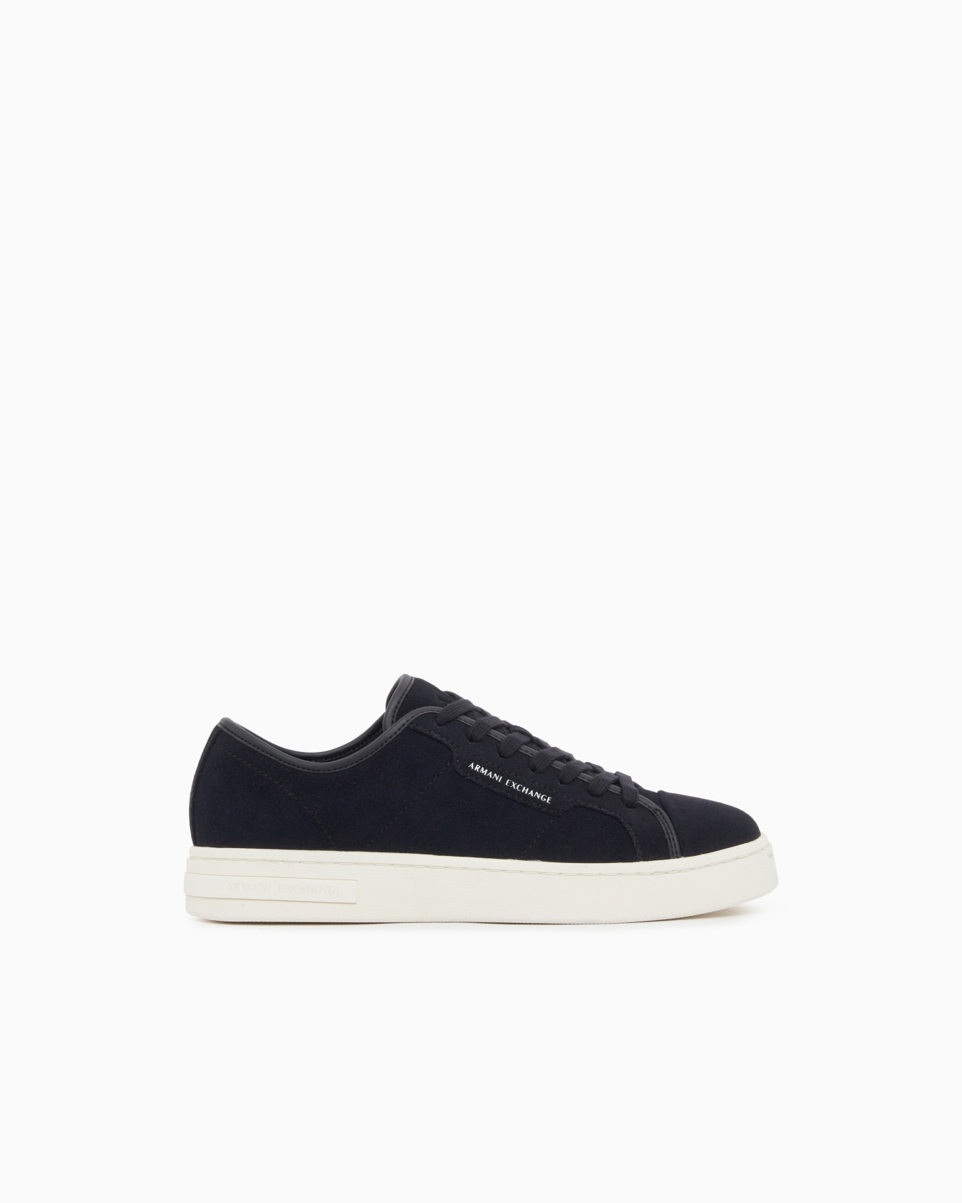 Sneakers in suede and split leather with a rubber sole Slide 0