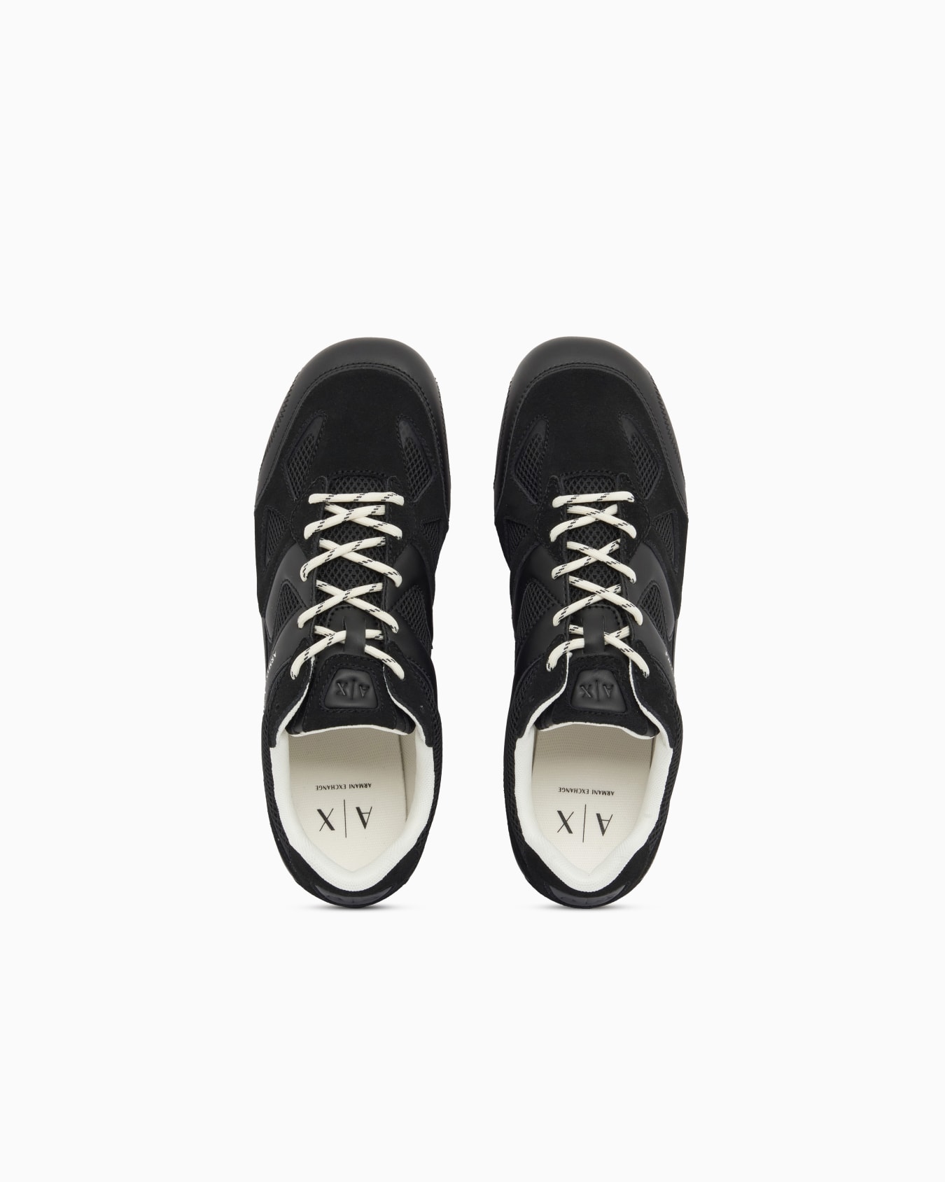 Low top Sneakers in mesh and suede with rubber sole Slide 2