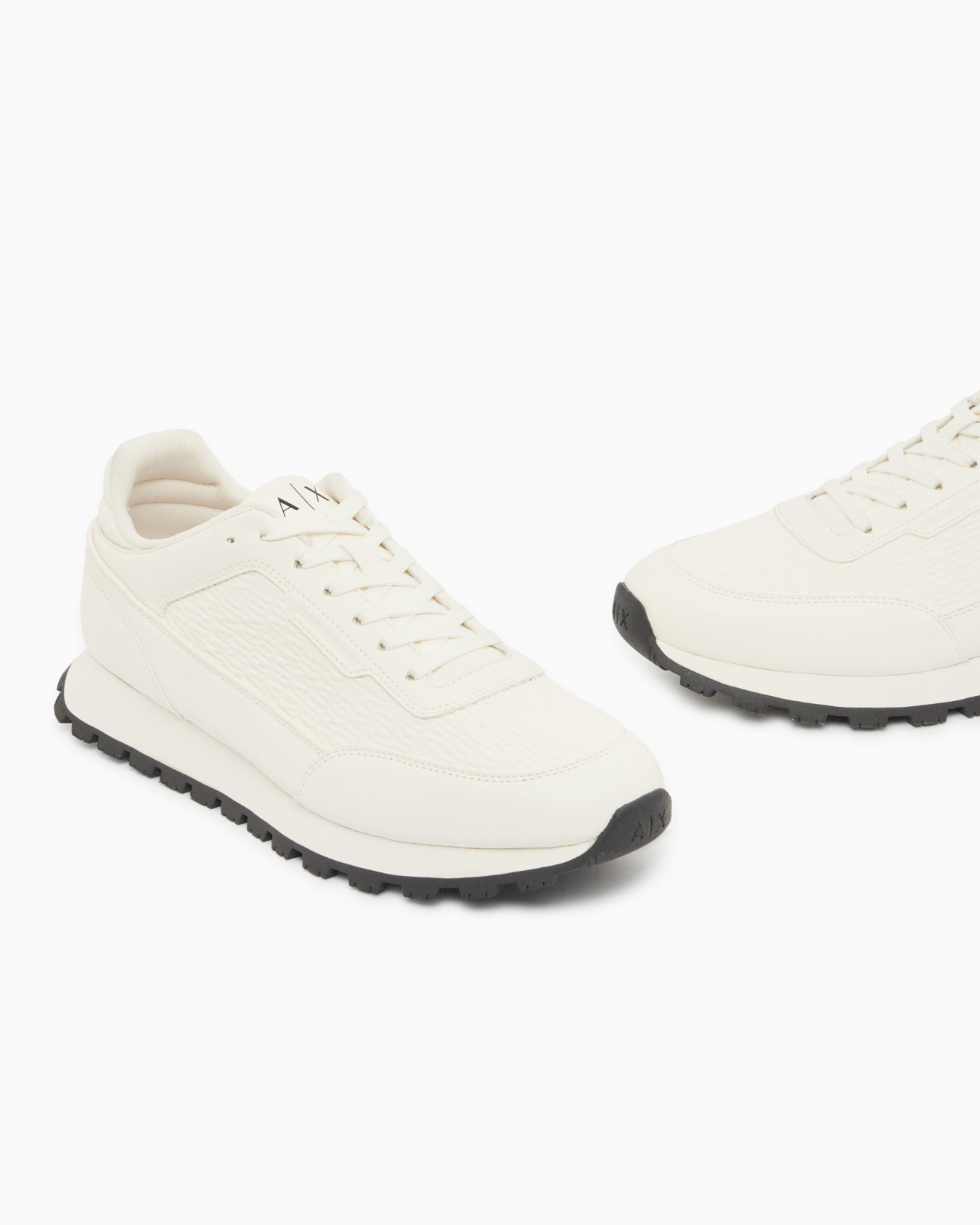 Sneakers with mini-tumbled finish and all-over logo Slide 4