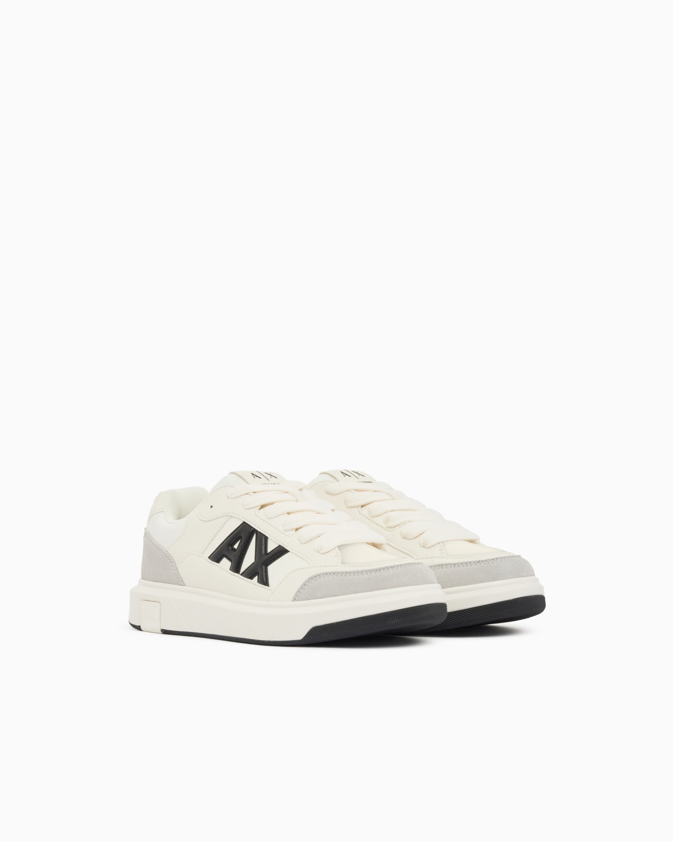 Sneakers in suede and mesh with a rubber sole Slide 1