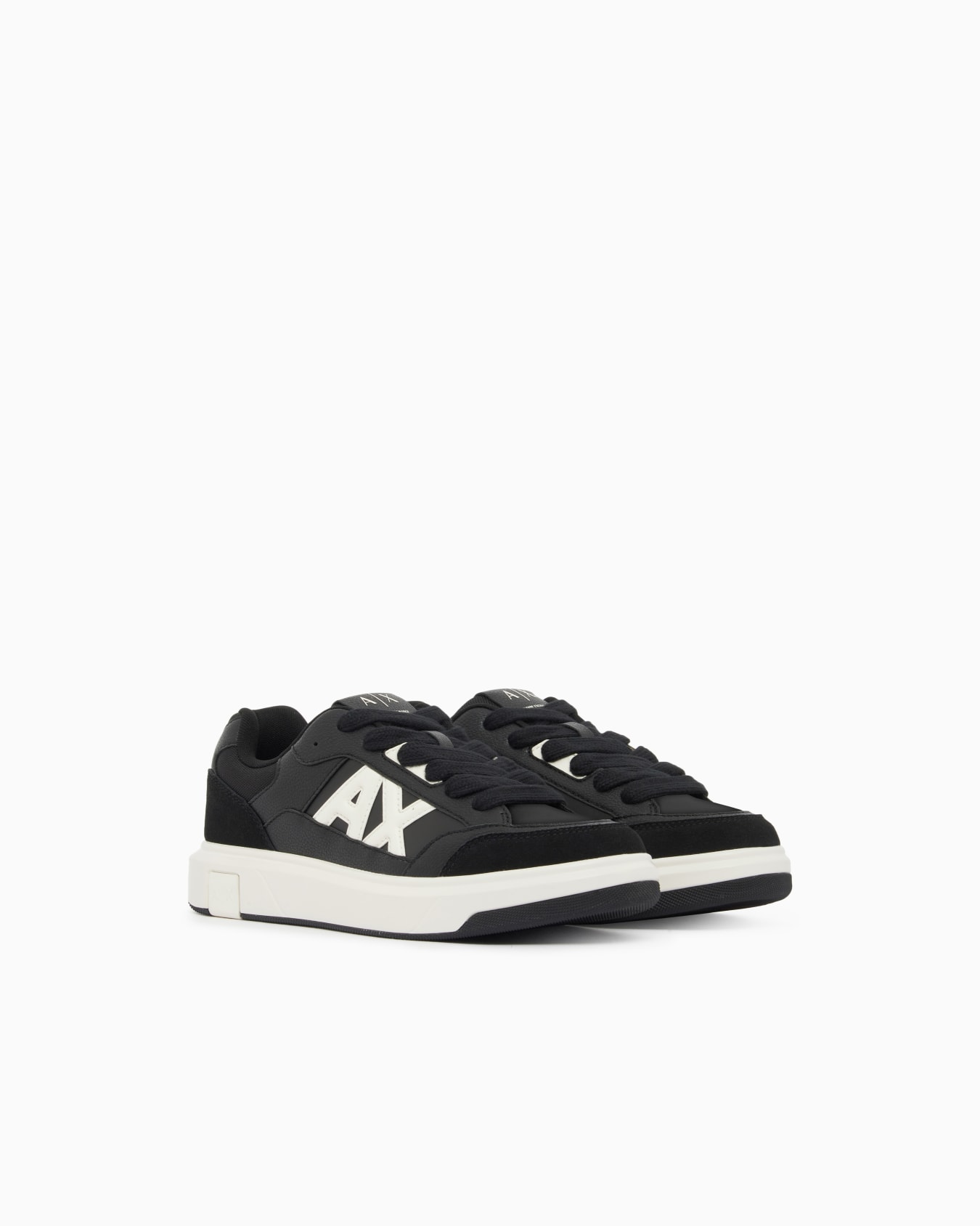 Sneakers in suede and mesh with a rubber sole Slide 1