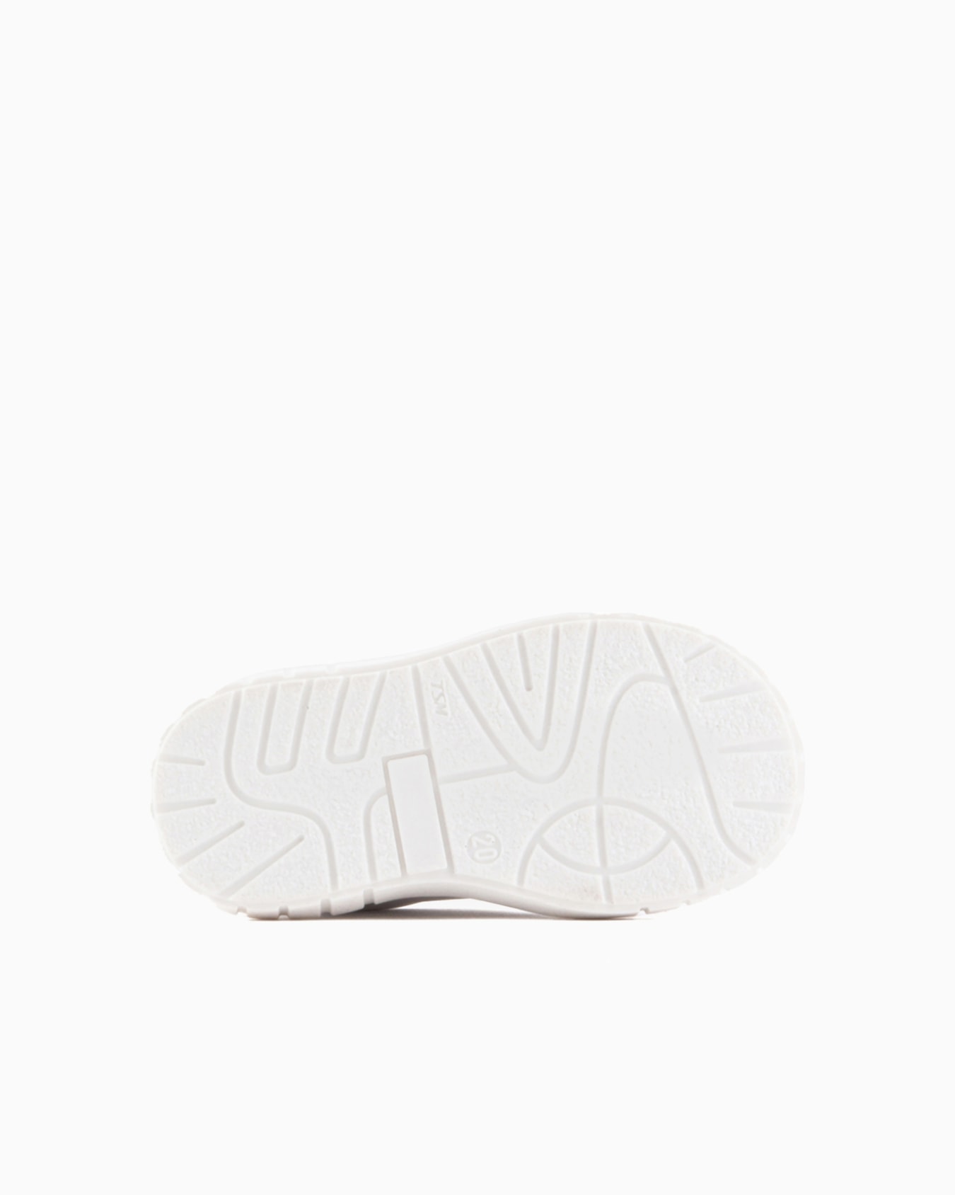 Soft-leather sneakers with wingtip detail and Velcro Slide 4
