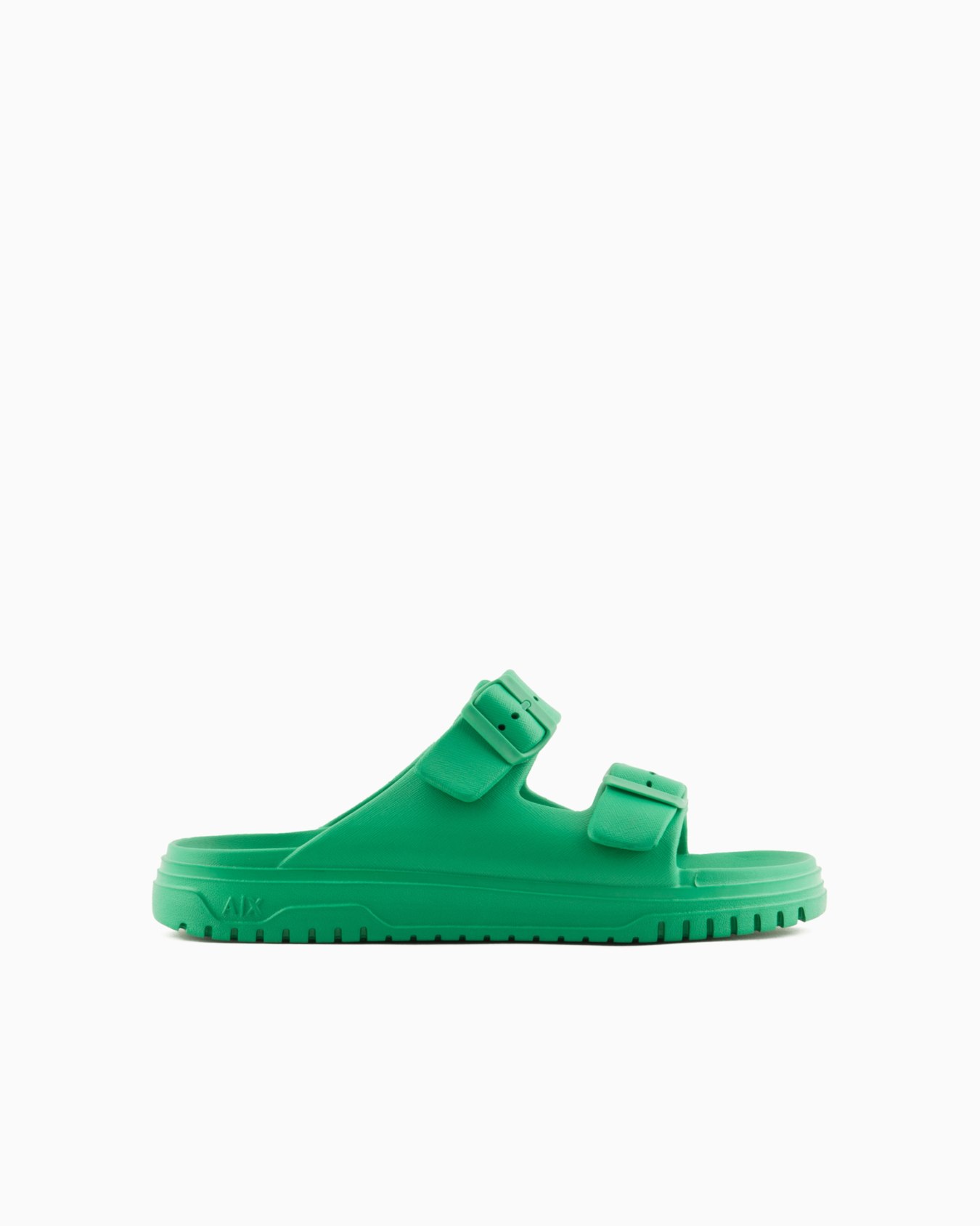 Slippers with two straps and buckles Slide 0