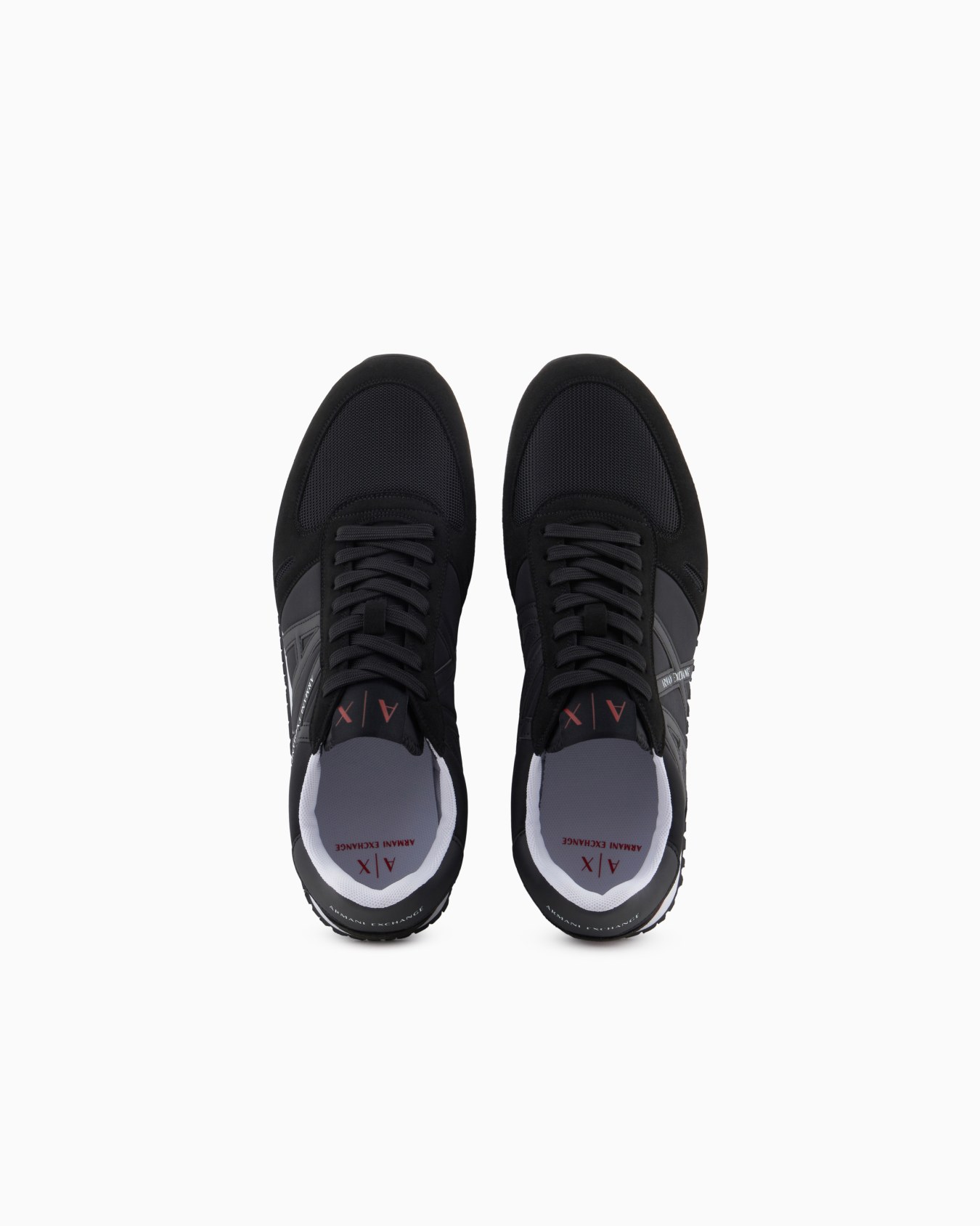 Sneakers in eco-suede, mesh and nylon Slide 2