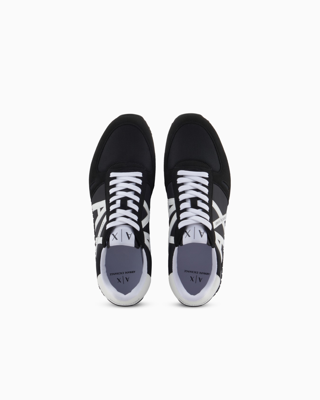 Sneakers in eco-suede, mesh and nylon Slide 2