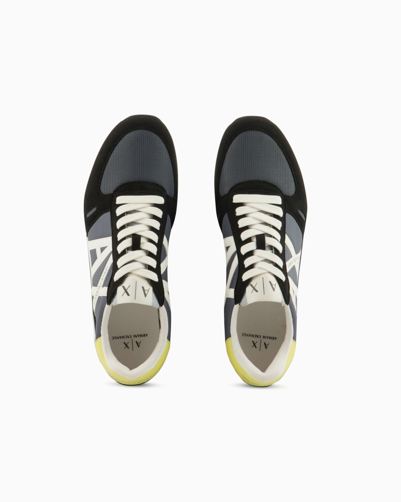 Sneakers in eco-suede, mesh and nylon Slide 2