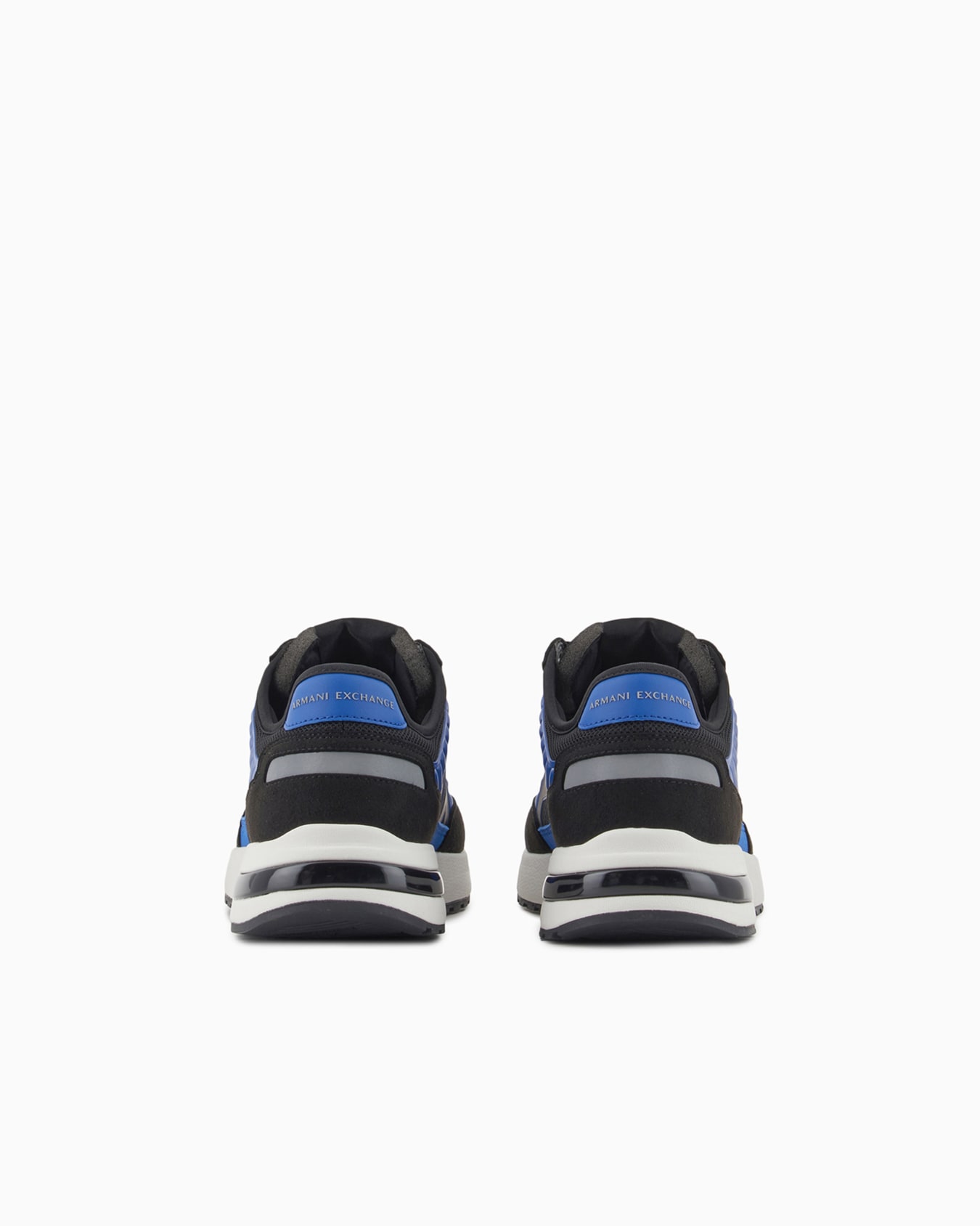 ECO-SUEDE COLOR BLOCK LOGO SNEAKERS Slide 3