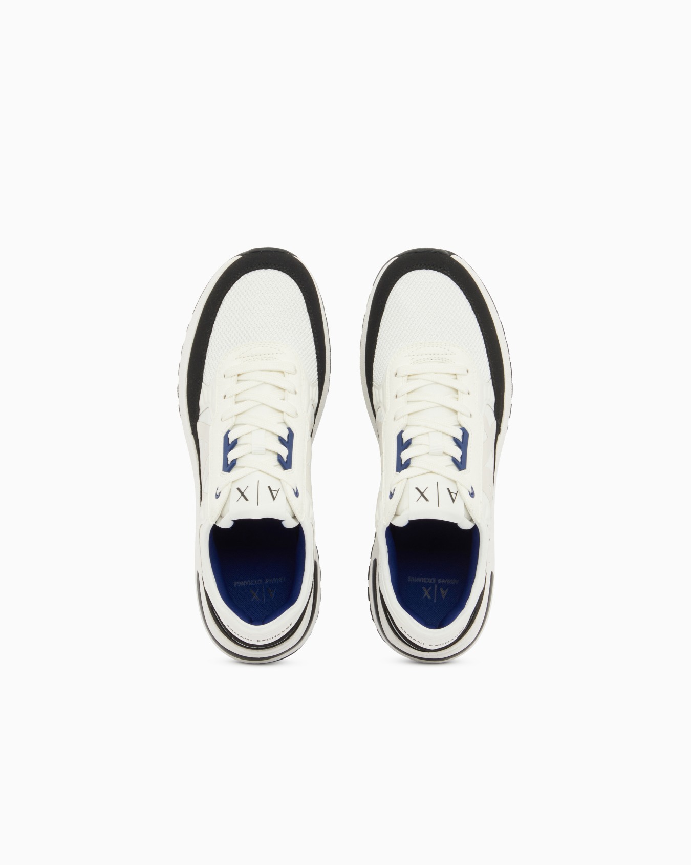 ECO-SUEDE COLOR BLOCK LOGO SNEAKERS Slide 2