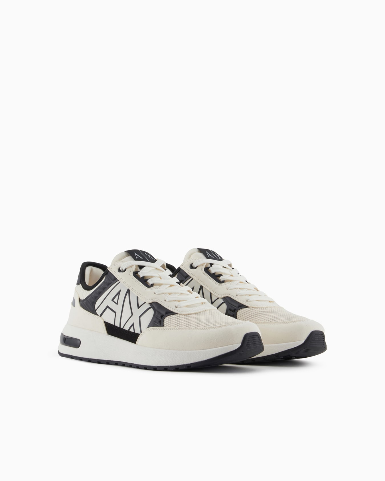 Multi-material sneakers Slide 1