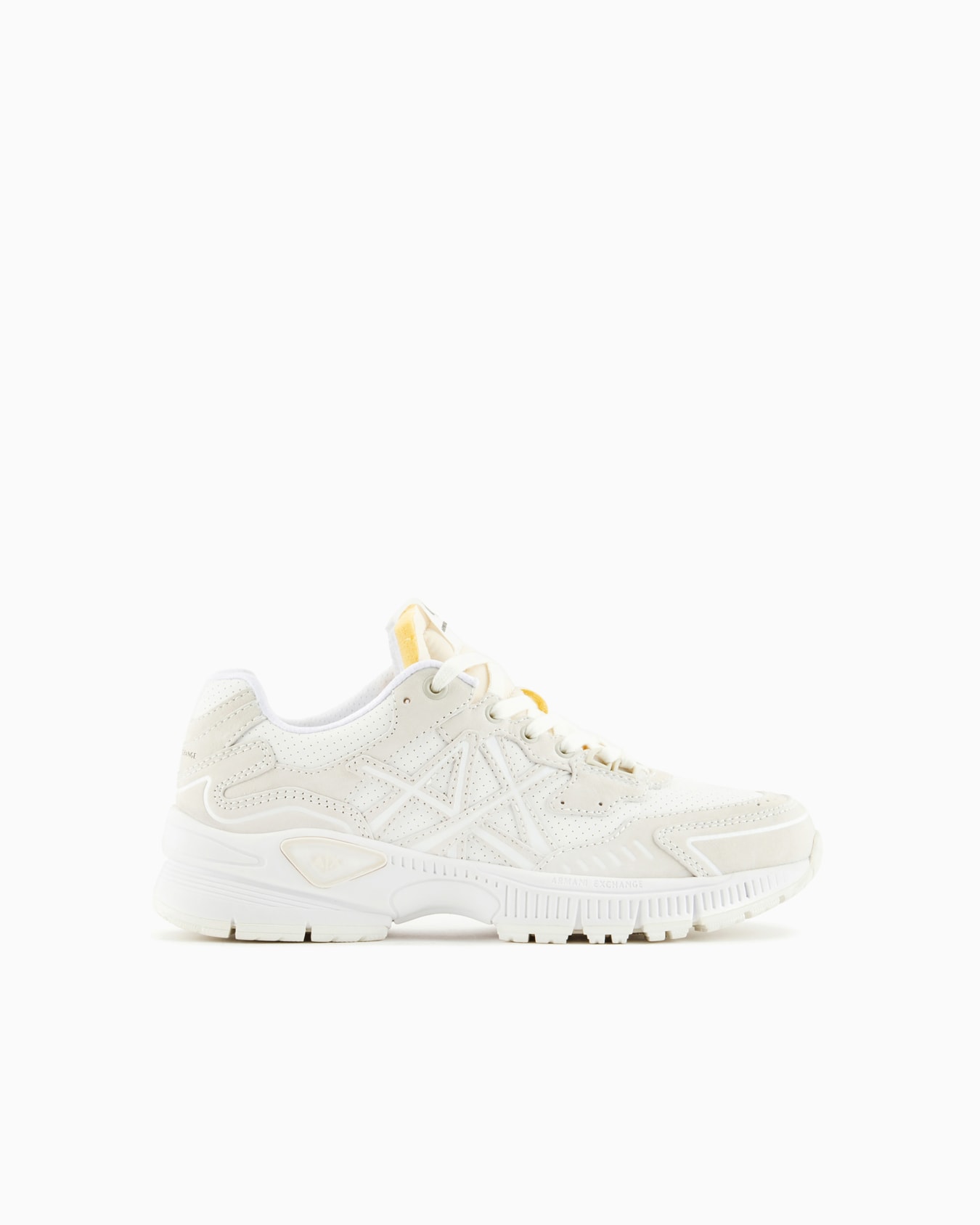 Chunky sneakers with logo on the side and contrasting details Slide 0