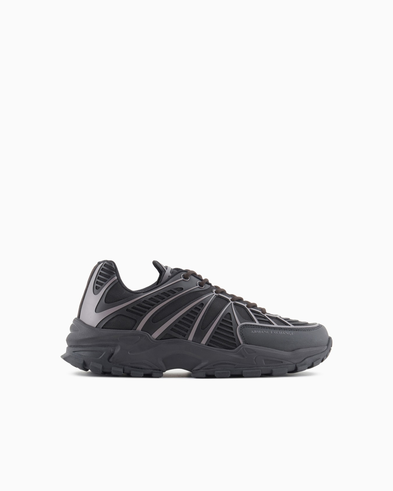 Sneakers with optical effect design and maxi sole Slide 0