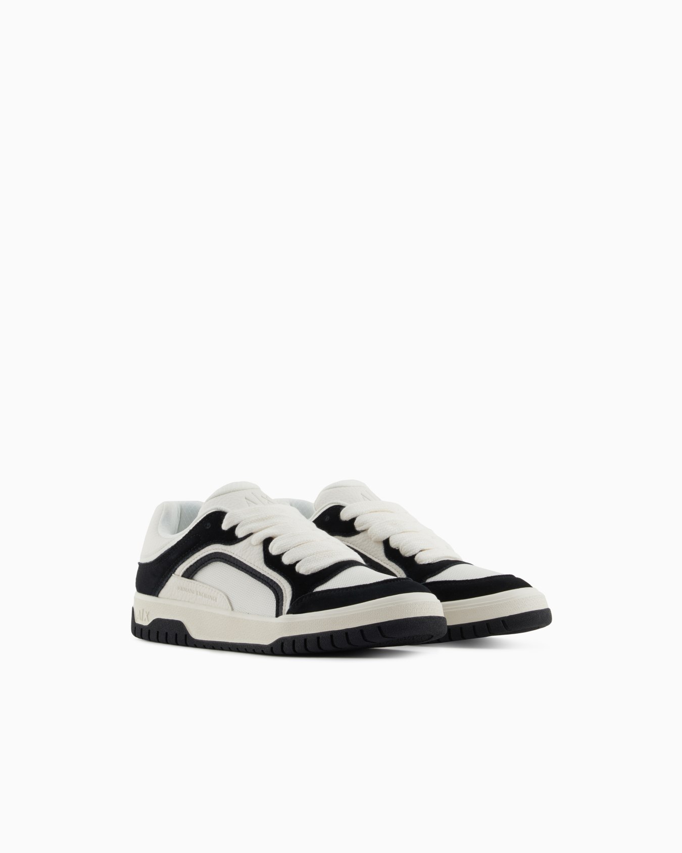 Oversized sneakers with contrasting inserts Slide 1