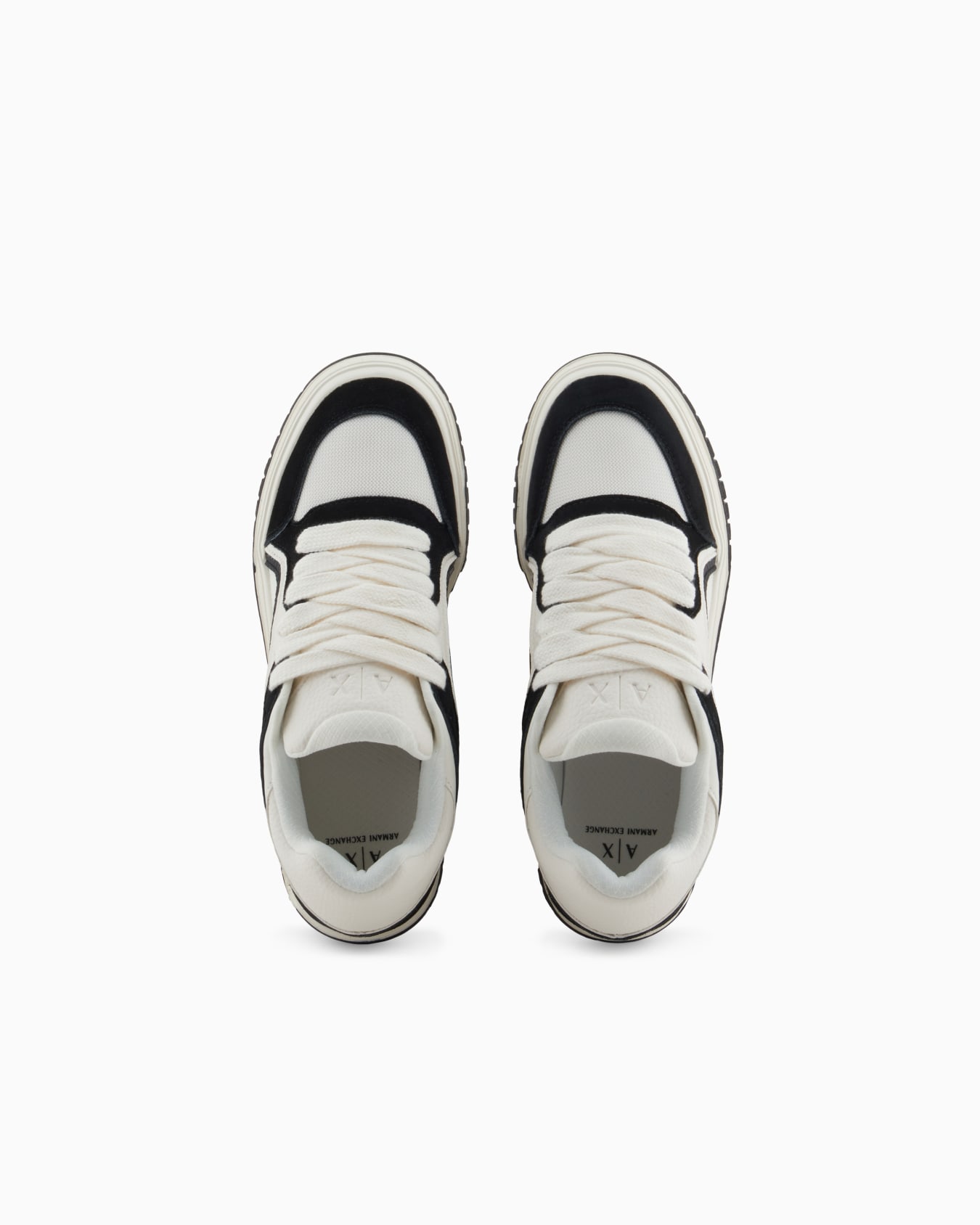 Oversized sneakers with contrasting inserts Slide 2